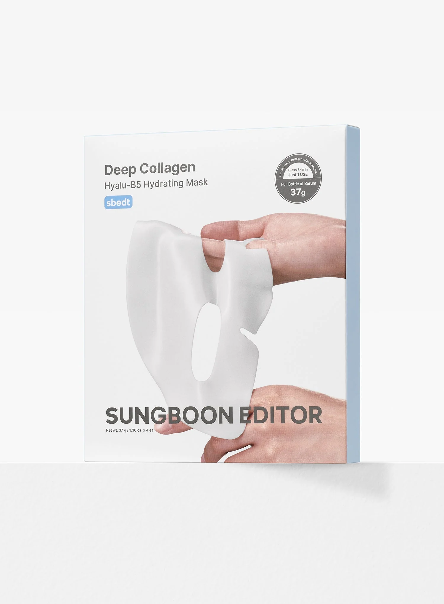 Deep Collagen Hyalu-B5 Hydrating Mask Set (37g*4ea) - Image 6
