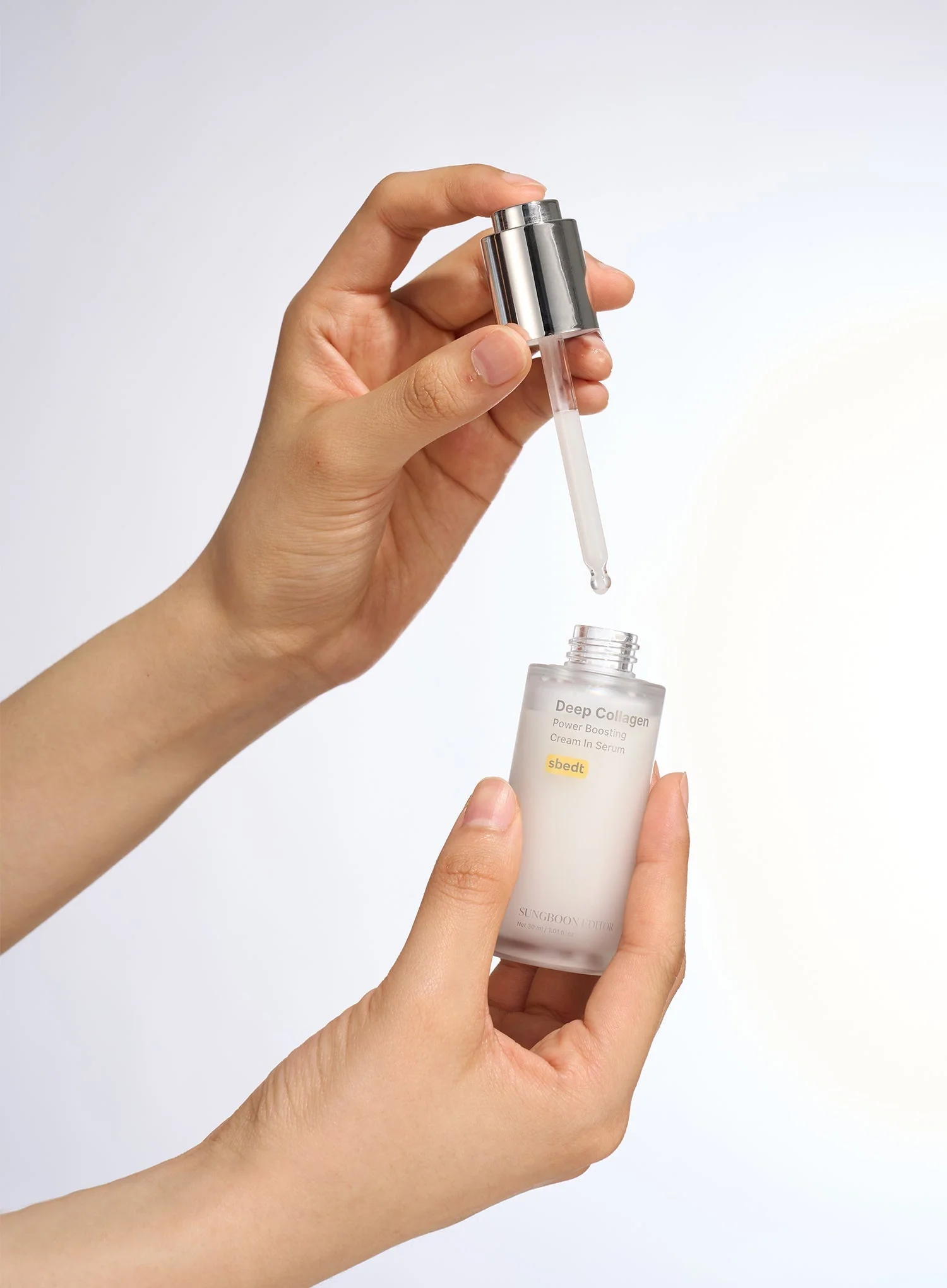 Deep Collagen Power Boosting Cream In Serum (30ml) - Image 5