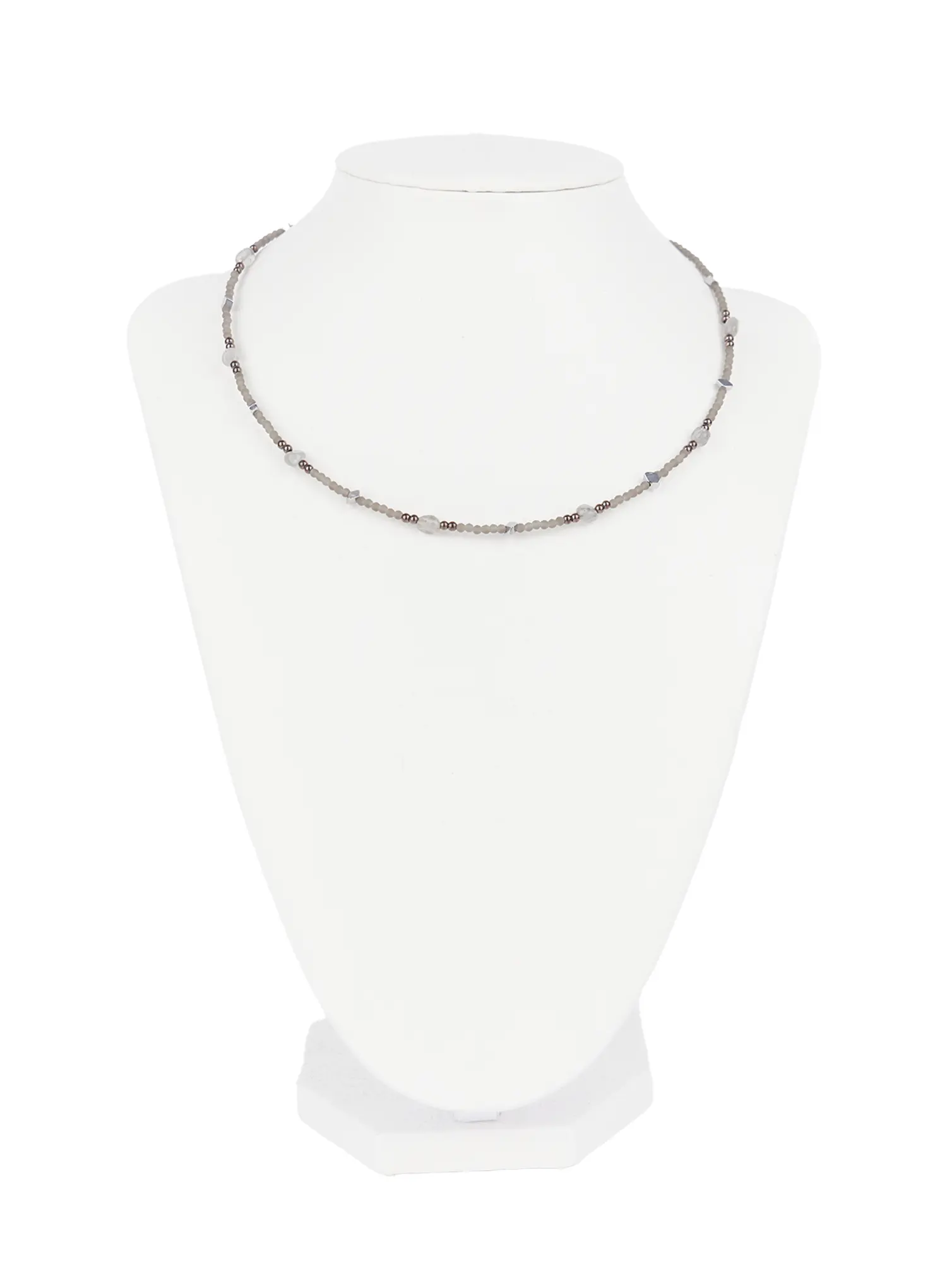 Delicate Beaded Choker Necklace CS505 - Image 5