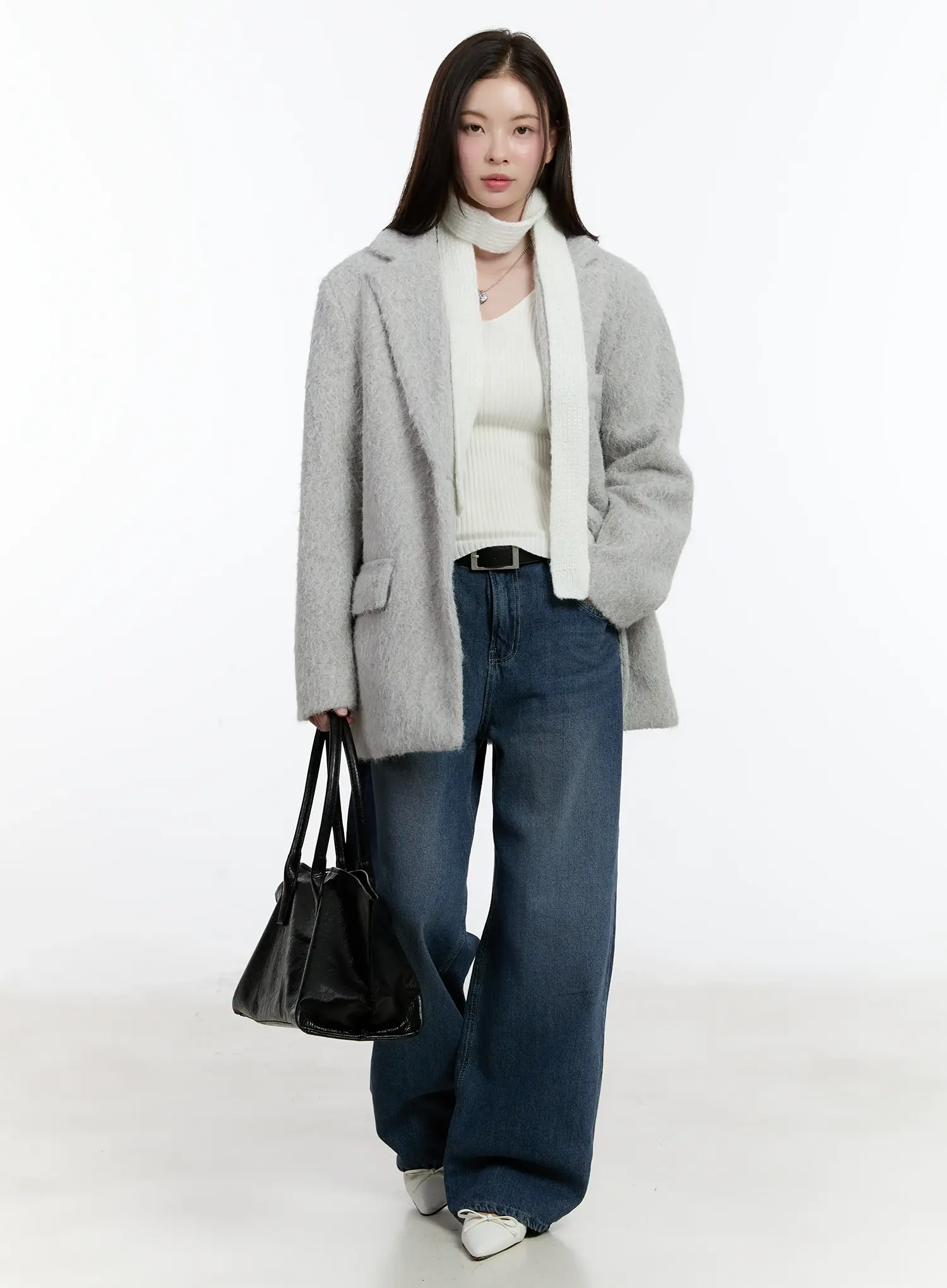 Della Casual Denim Wide Jeans ID511 - Image 11