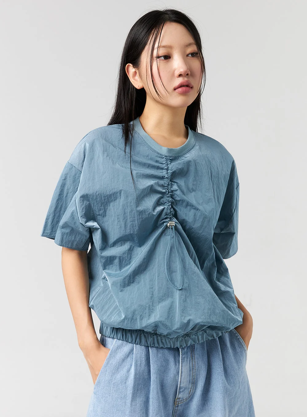 Denim Bermuda Shorts CL326 - Image 11