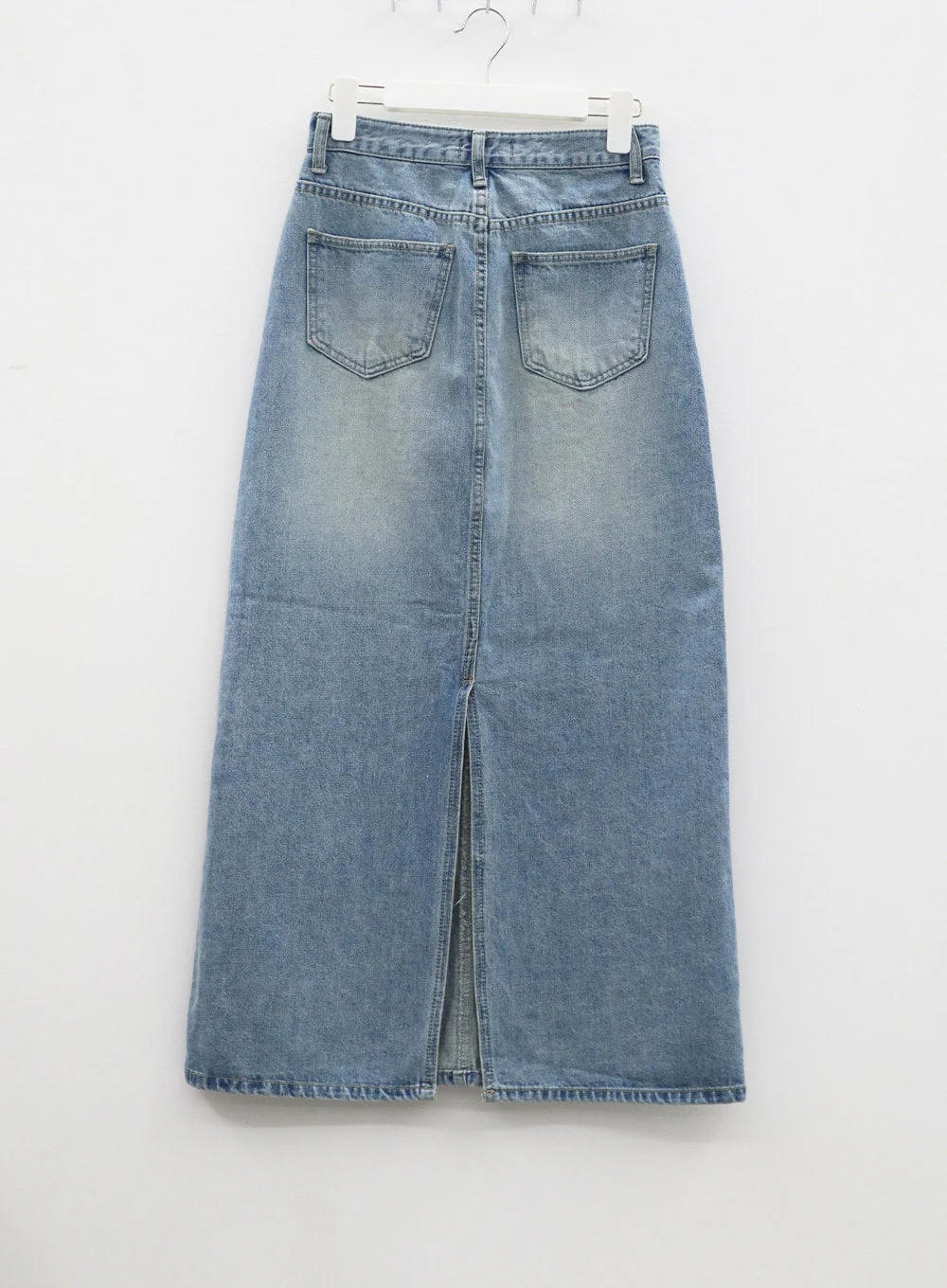 Denim Maxi Skirt CF324 - Image 15