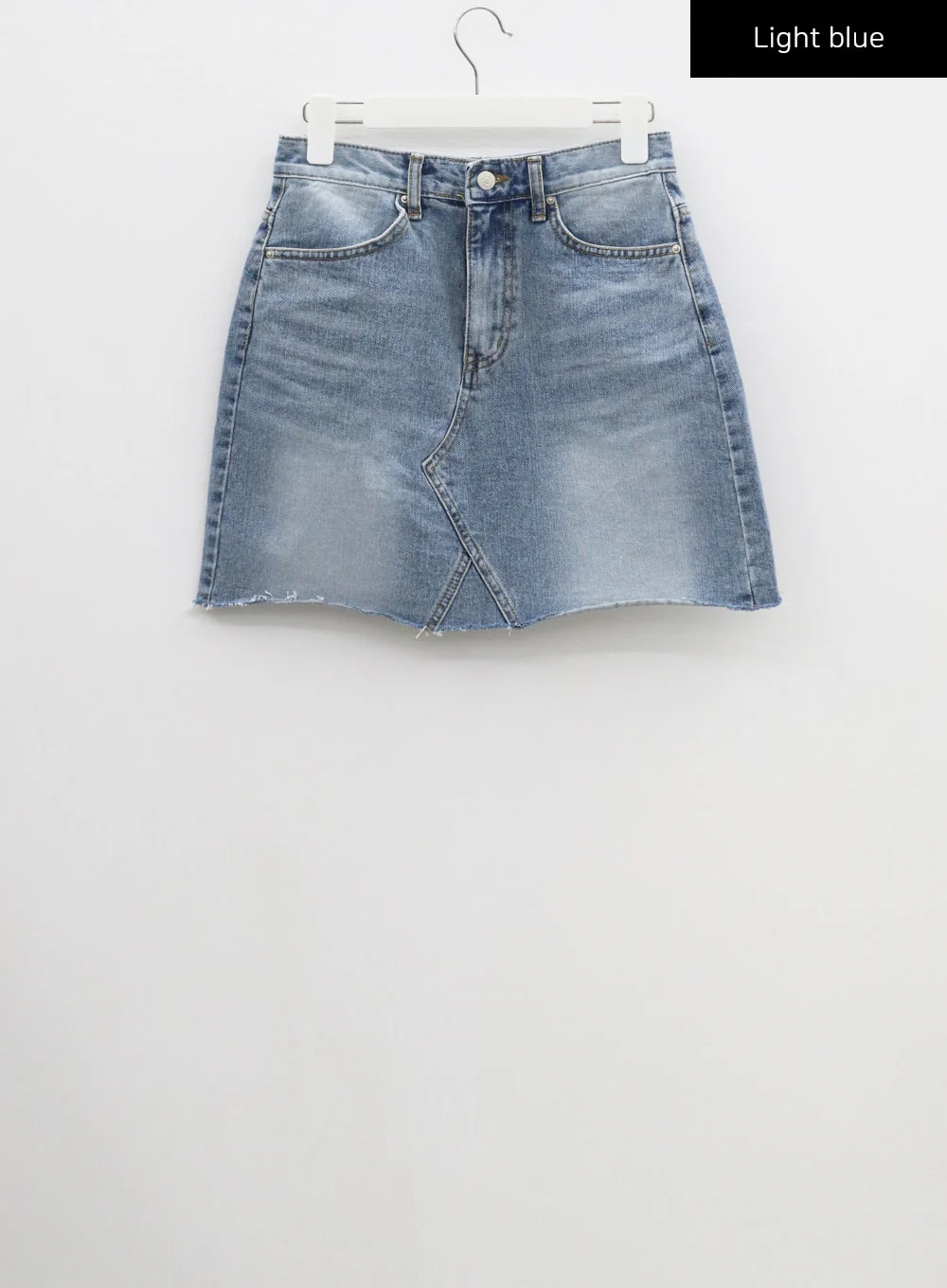 Denim Mini Skirt CF302 - Image 14