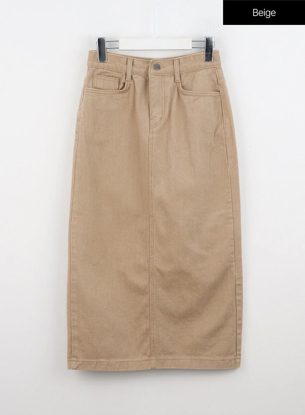 Denim Slit Maxi Skirt IN328 - Image 10