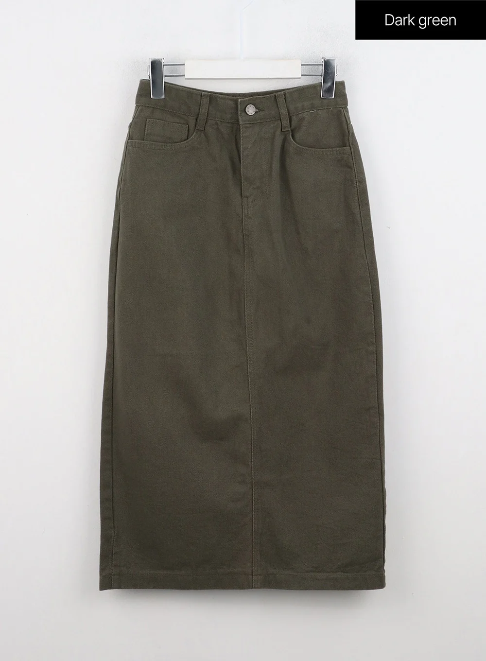 Denim Slit Maxi Skirt IN328 - Image 11
