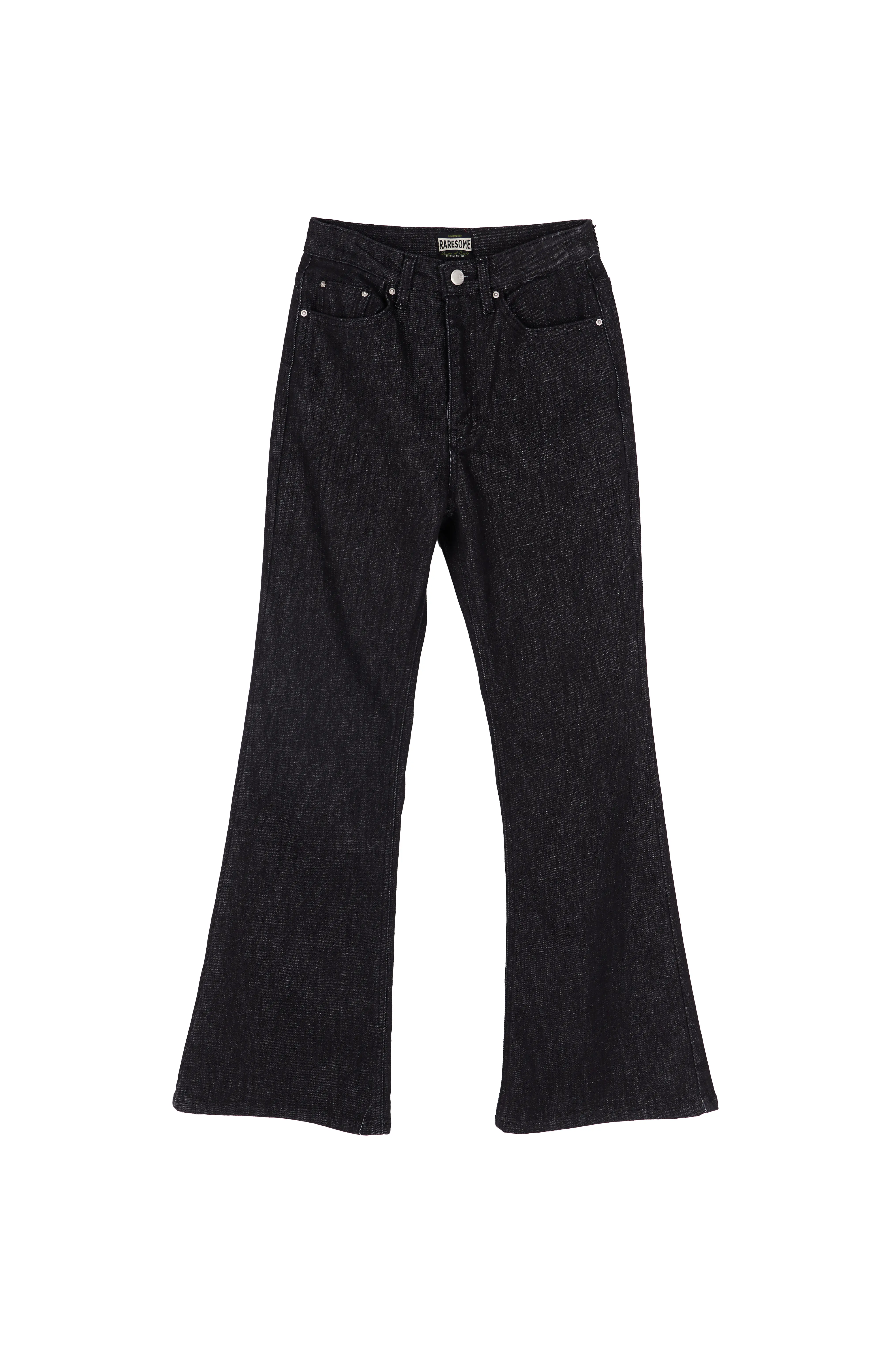 Dohee Non-Fade Contrast Stitch Bootcut Pants IY511 - Image 9