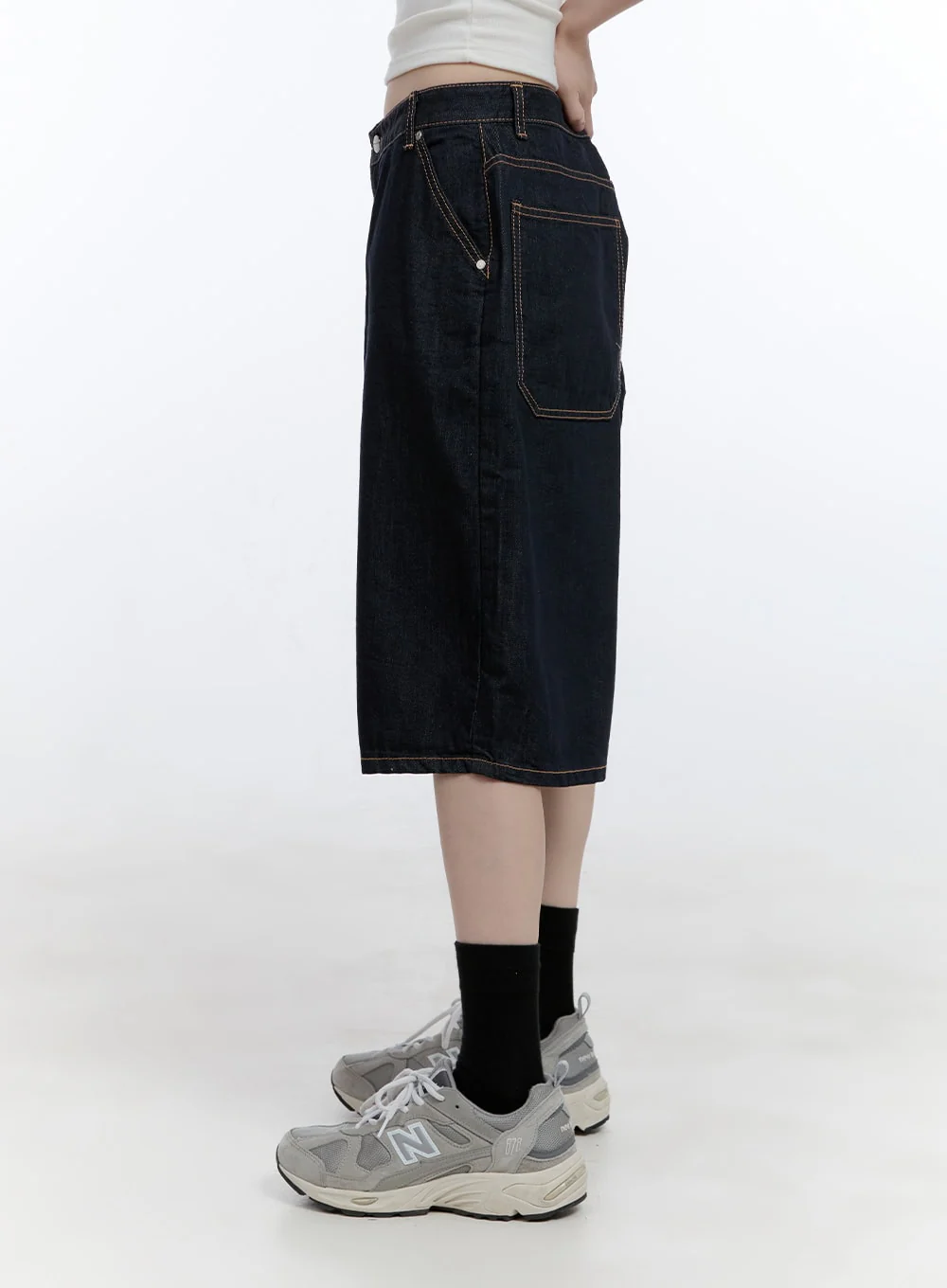 Dora Stitched Baggy Jorts CG413 - Image 6