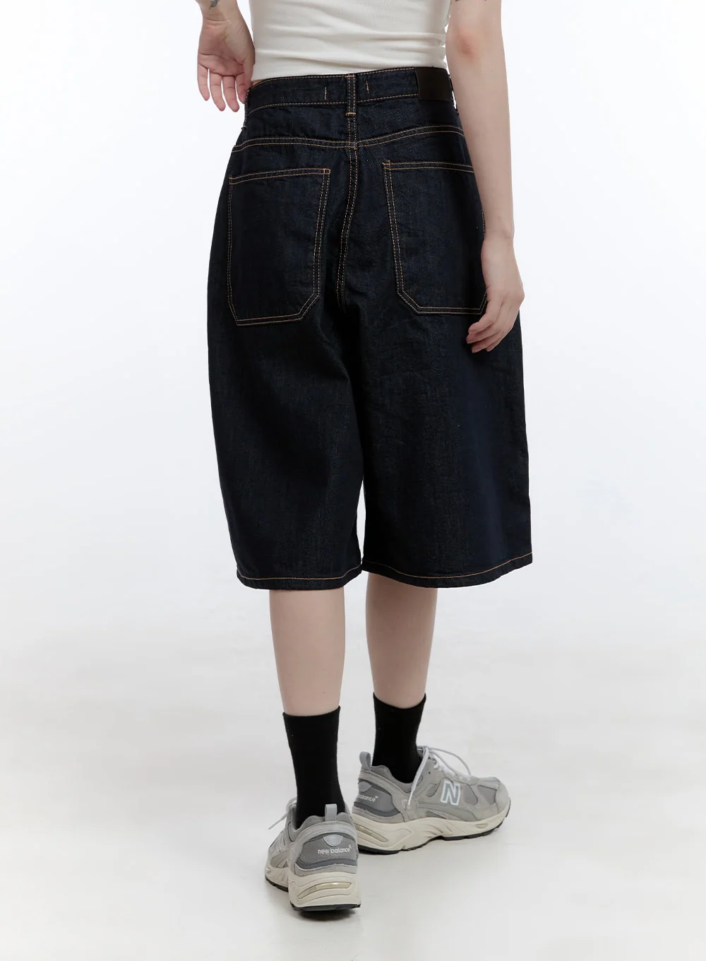 Dora Stitched Baggy Jorts CG413 - Image 7