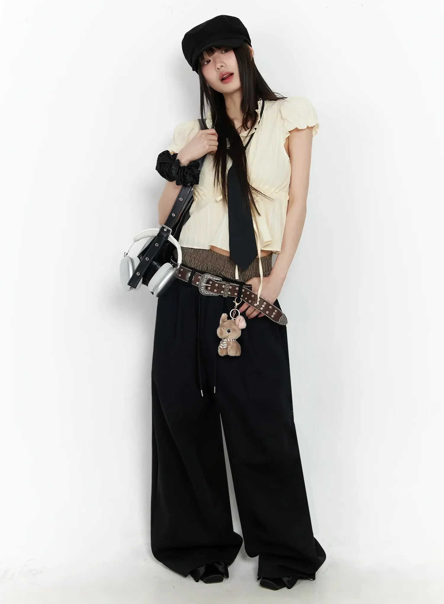 Double Layer Sagging Trousers IM530 - Image 14