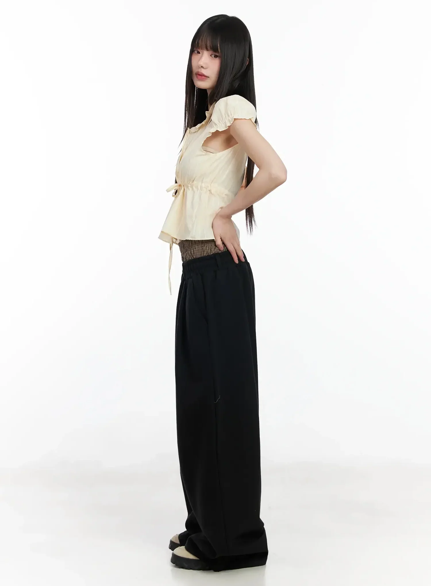 Double Layer Sagging Trousers IM530 - Image 8