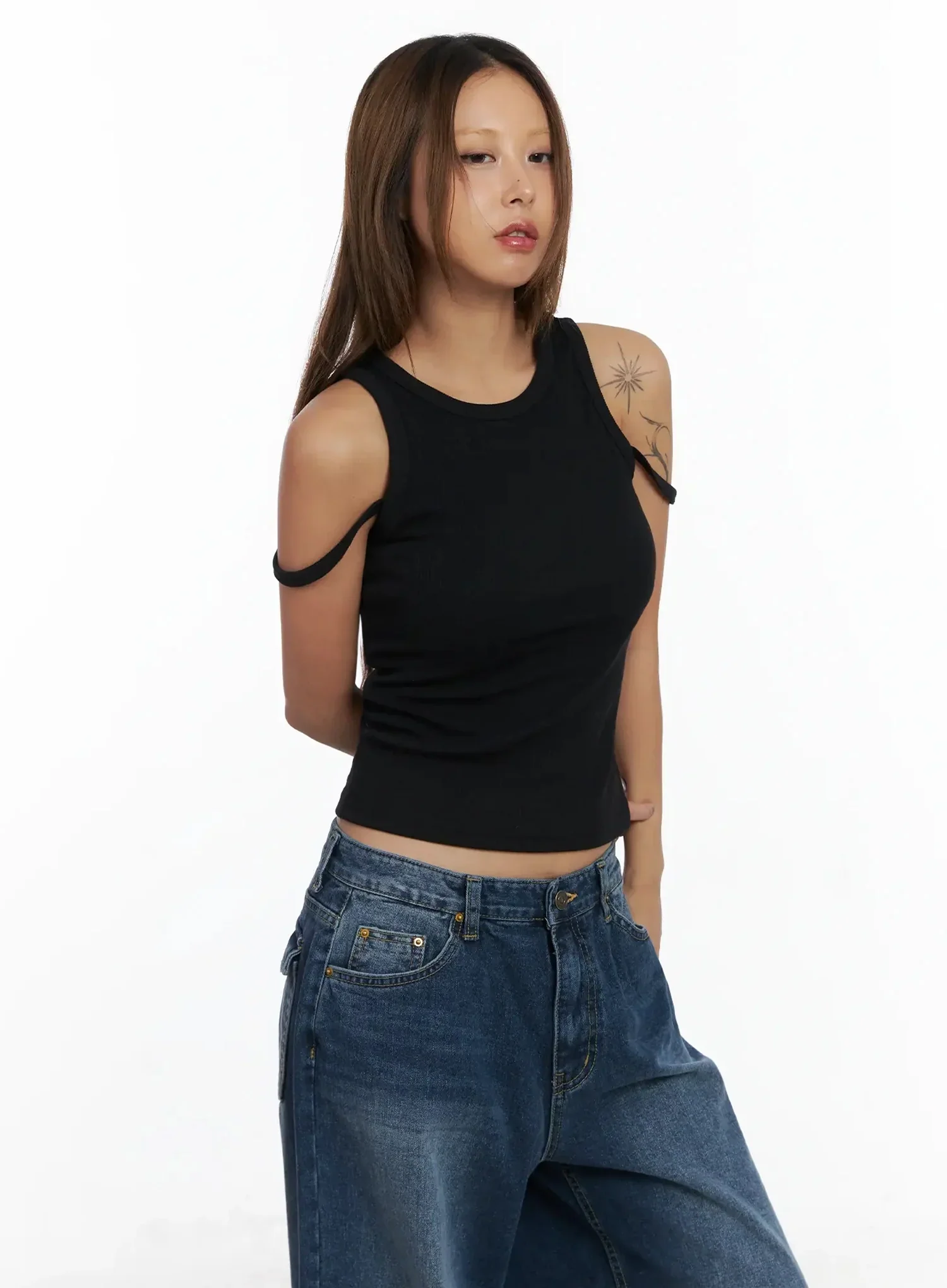 Double Strap Tank Top IN528 - Image 5