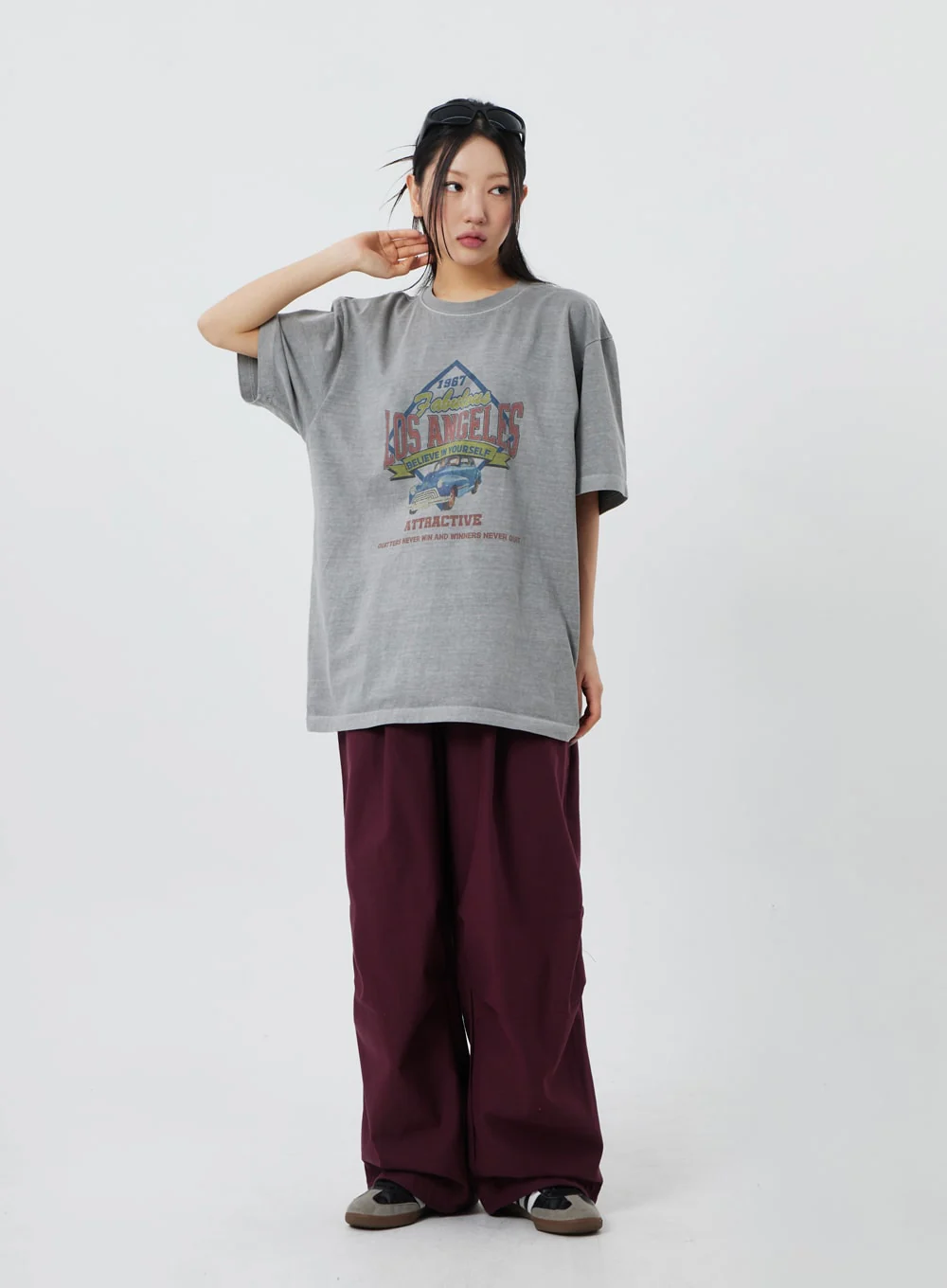 Drawstring Baggy Pants Unisex CF324 - Image 10