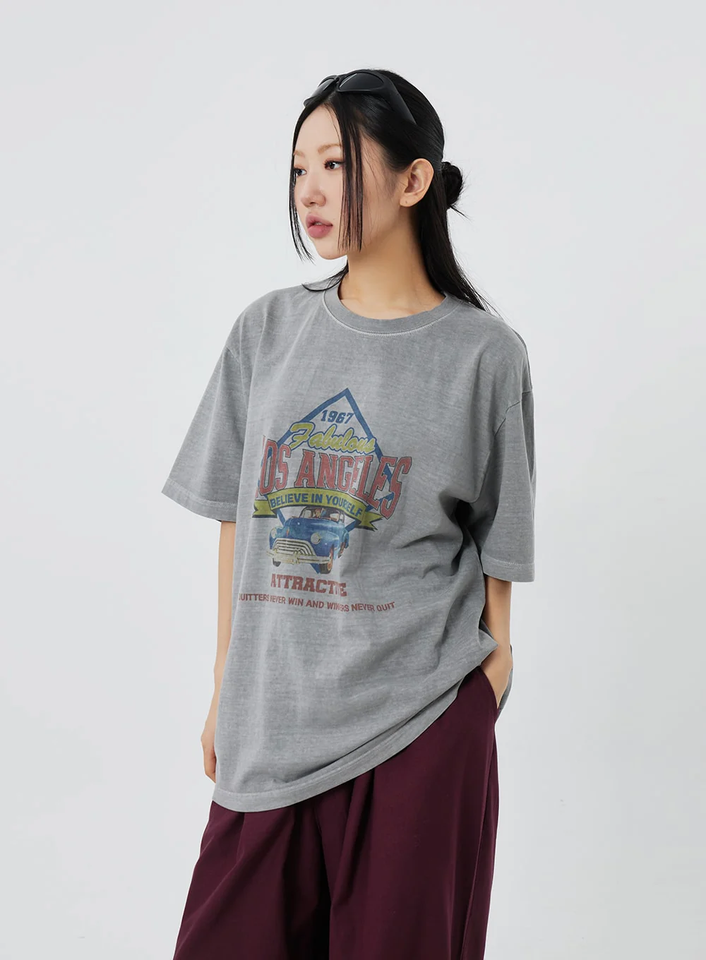 Drawstring Baggy Pants Unisex CF324 - Image 14
