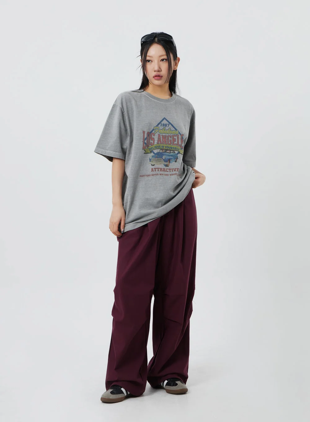 Drawstring Baggy Pants Unisex CF324 - Image 16