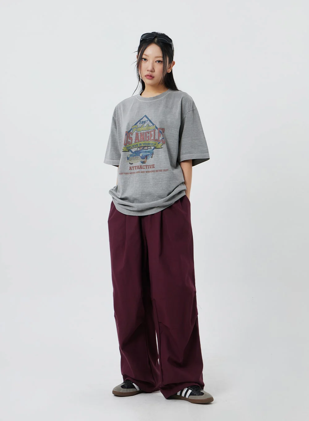 Drawstring Baggy Pants Unisex CF324 - Image 9