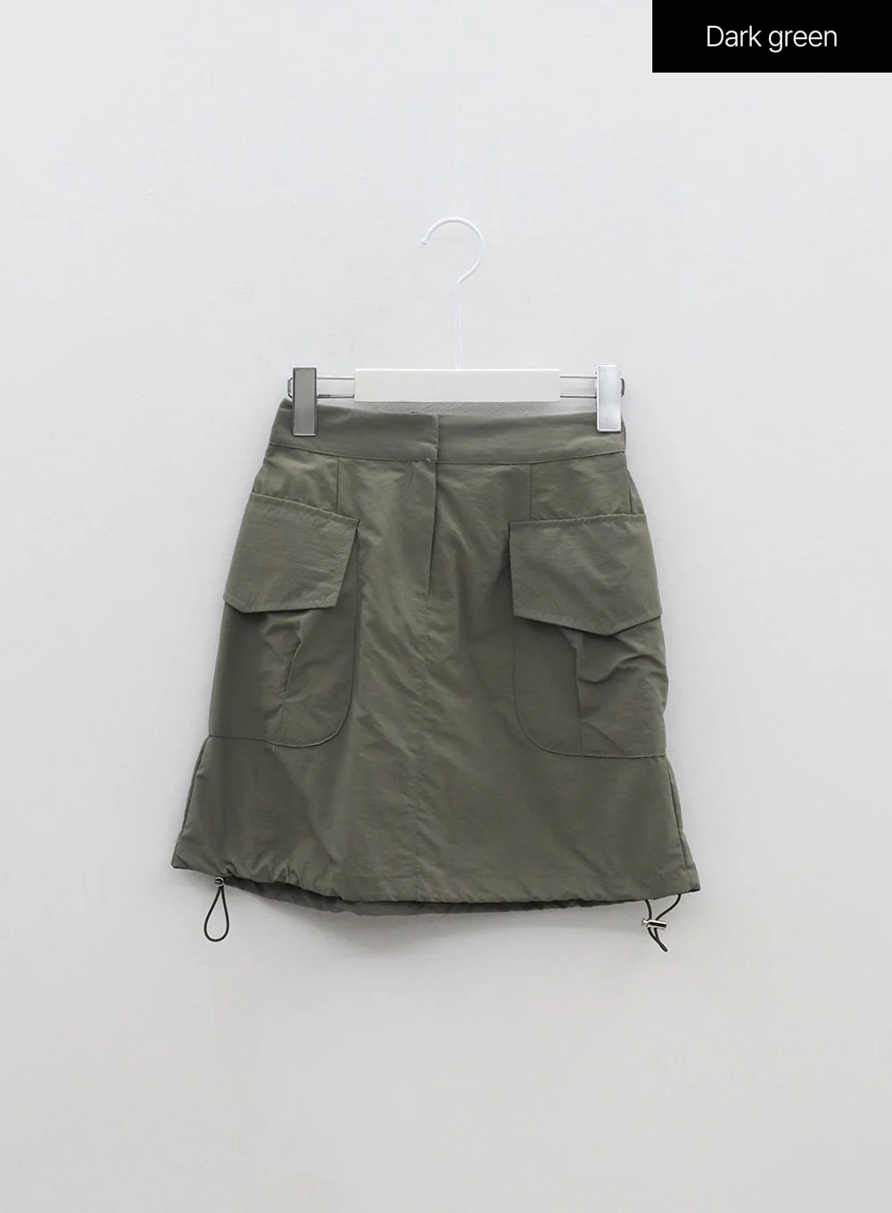 Drawstring Cargo Mini Skirt OM317 - Image 13