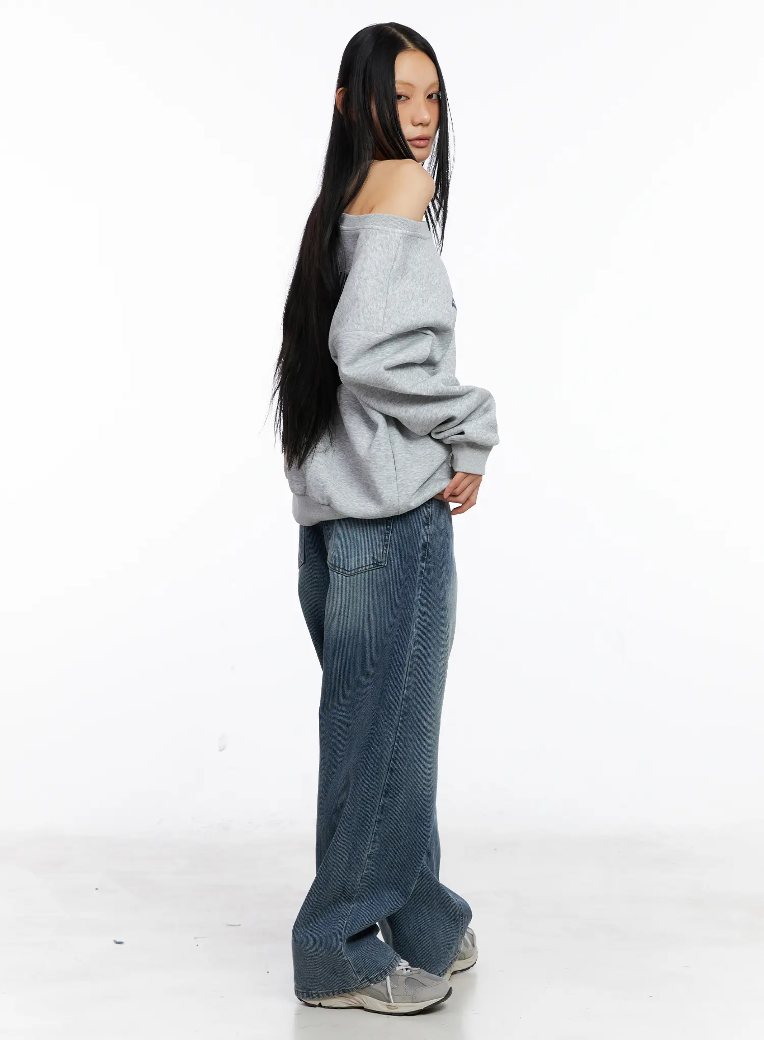 Edith Baggy Jeans CS509 - Image 3