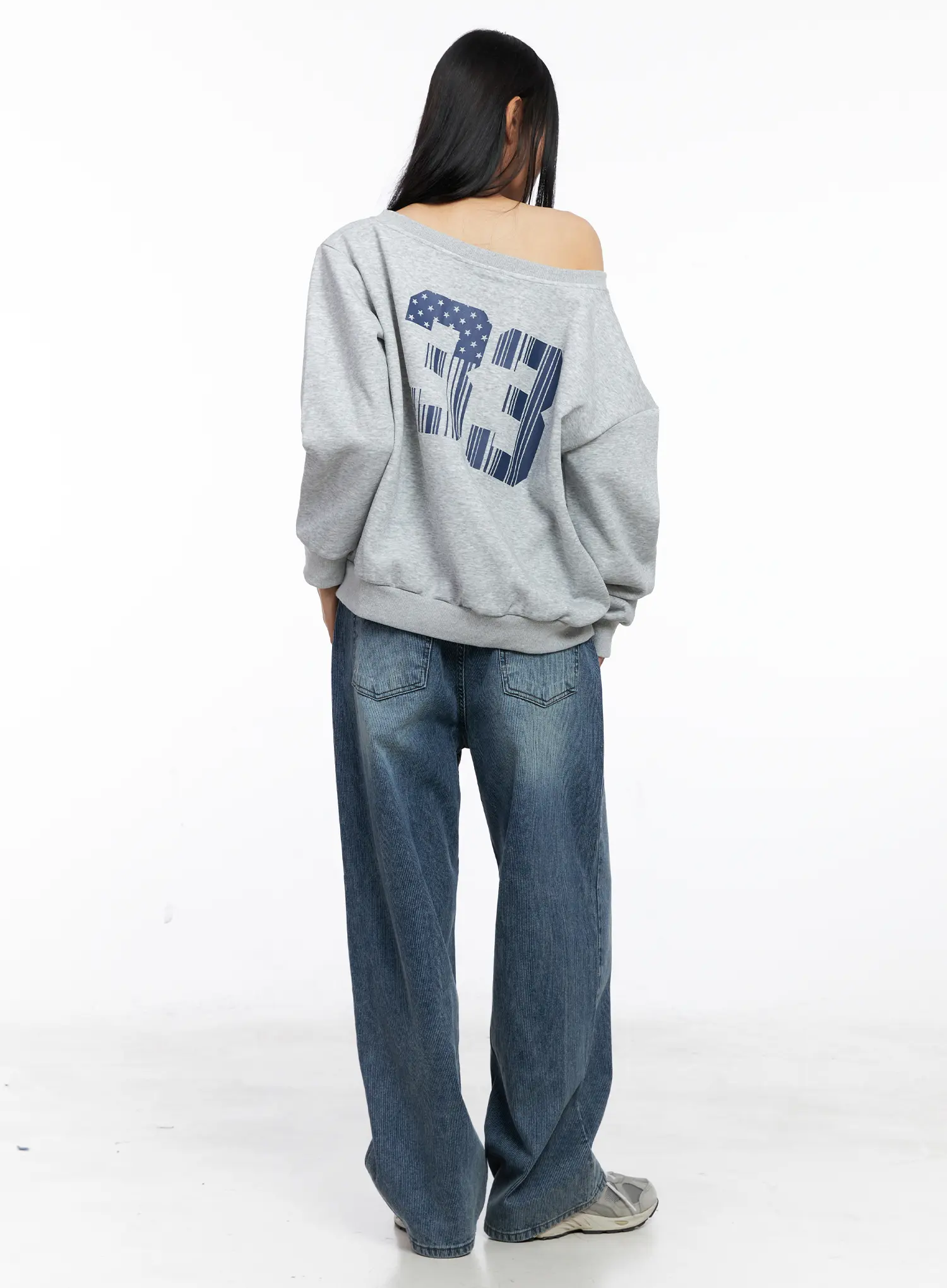 Edith Baggy Jeans CS509 - Image 4