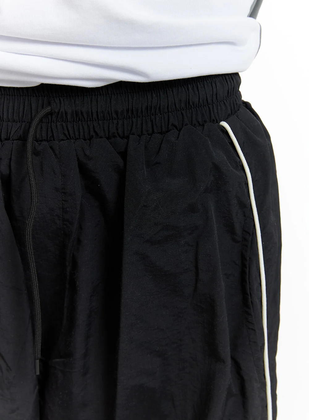 Elastic Waist Contrasting Trim Sweatpants CM407 - Image 4