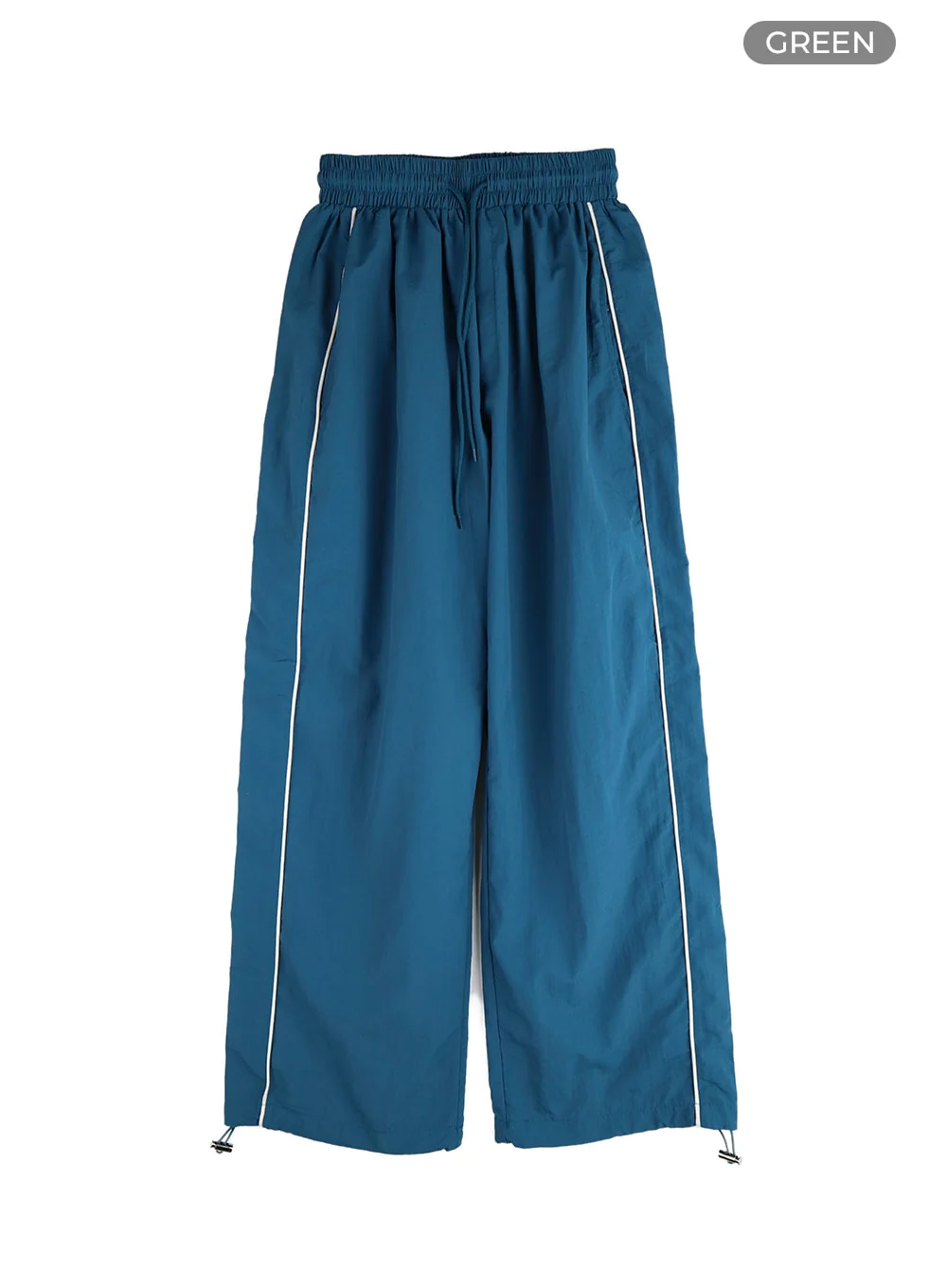 Elastic Waist Contrasting Trim Sweatpants CM407 - Image 9