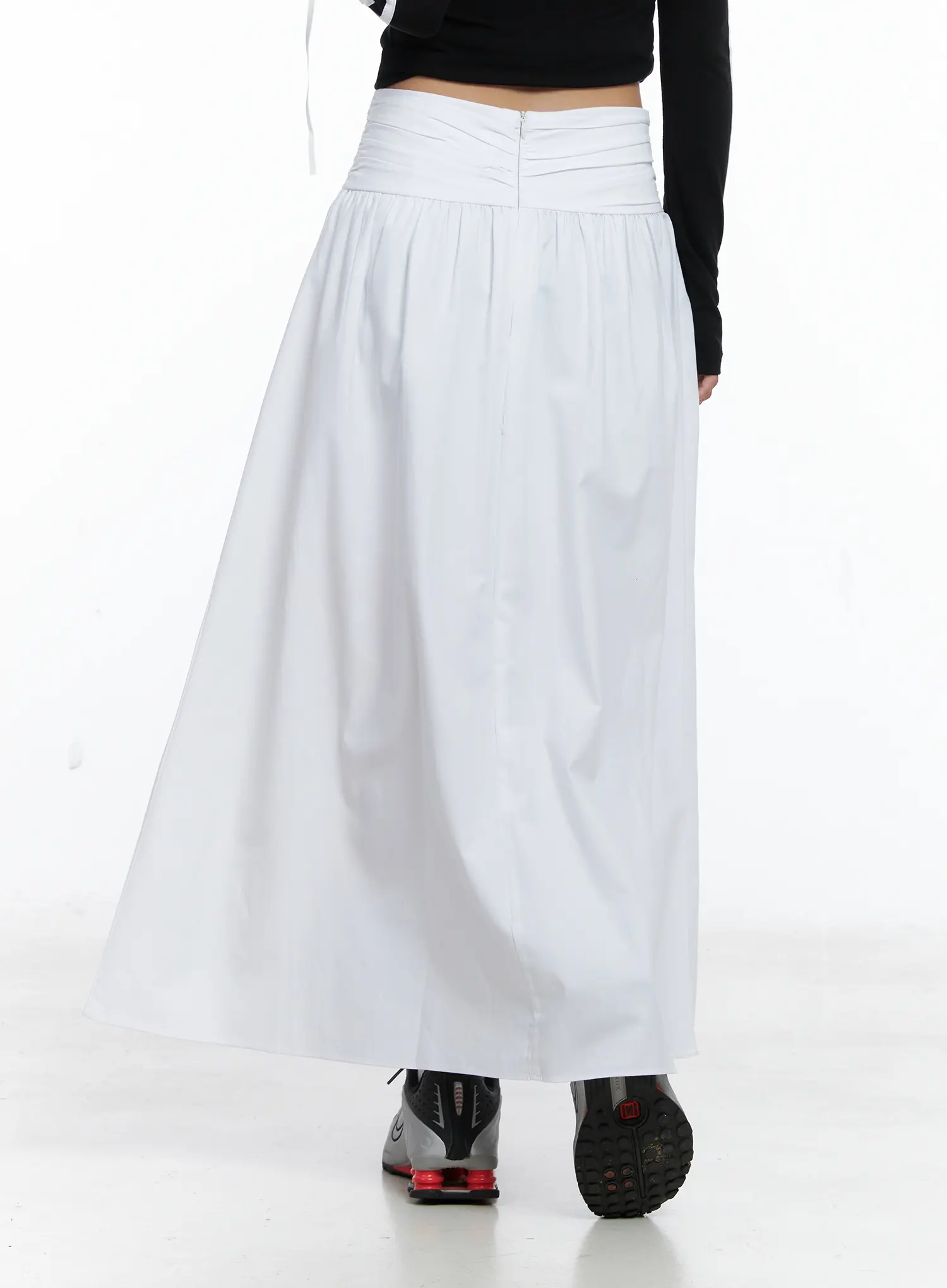 Elegant Flare Long Skirt CS504 - Image 4