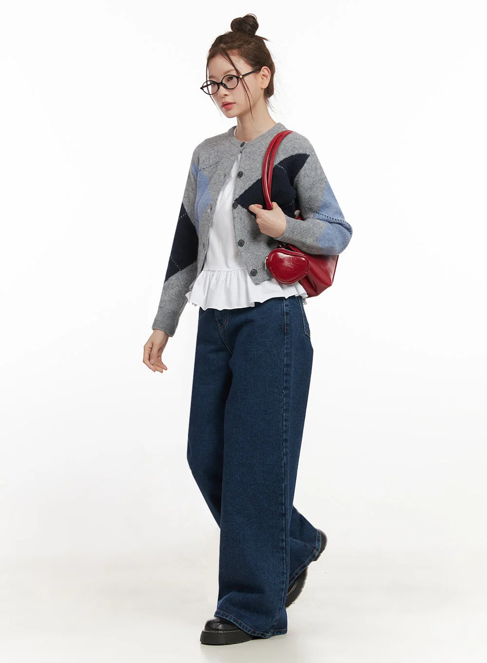 Elegant Frill Long-Sleeve Top IJ530 - Image 12