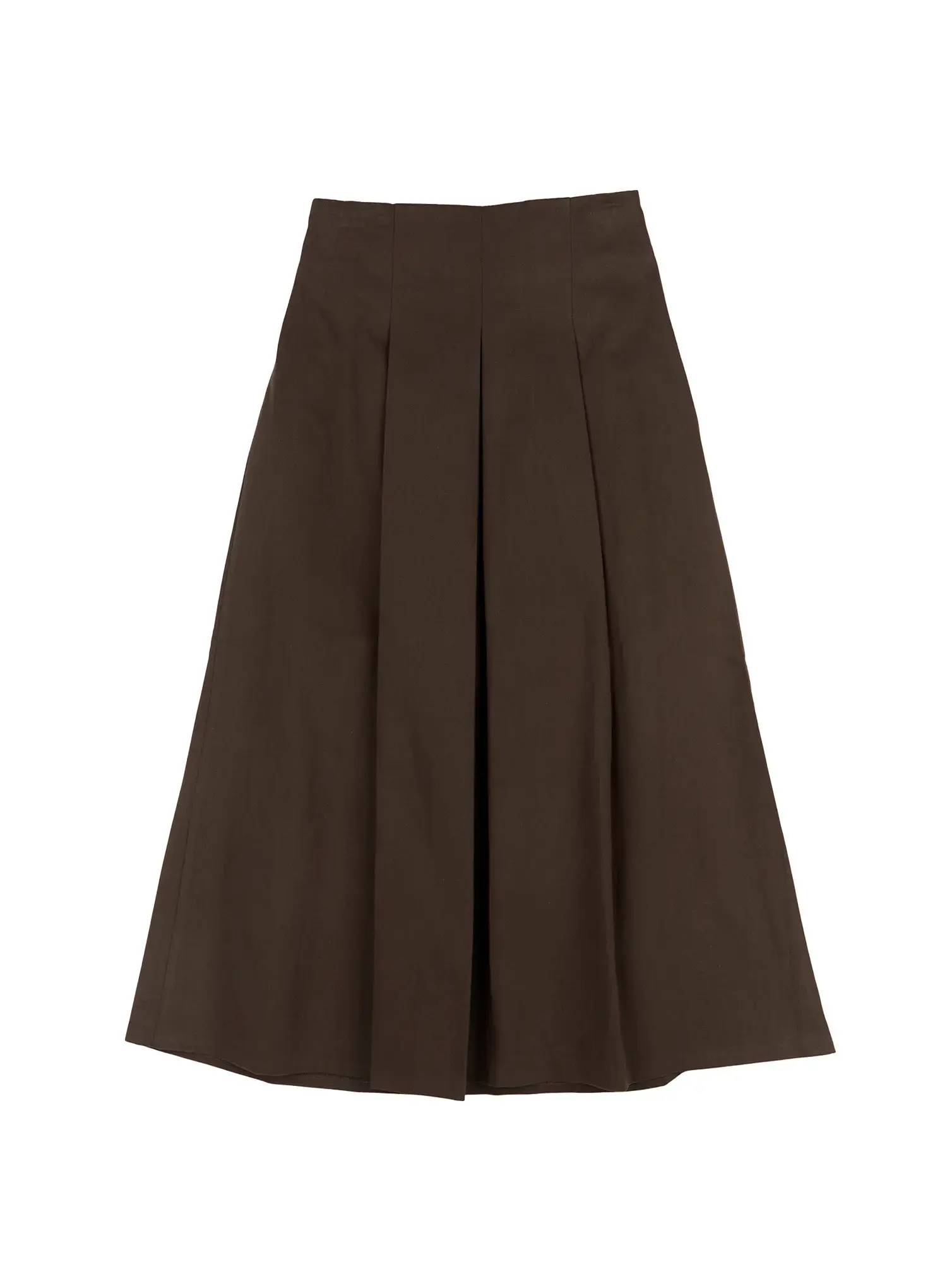 Elegant Pleated Flare Long Skirt F502 - Image 11