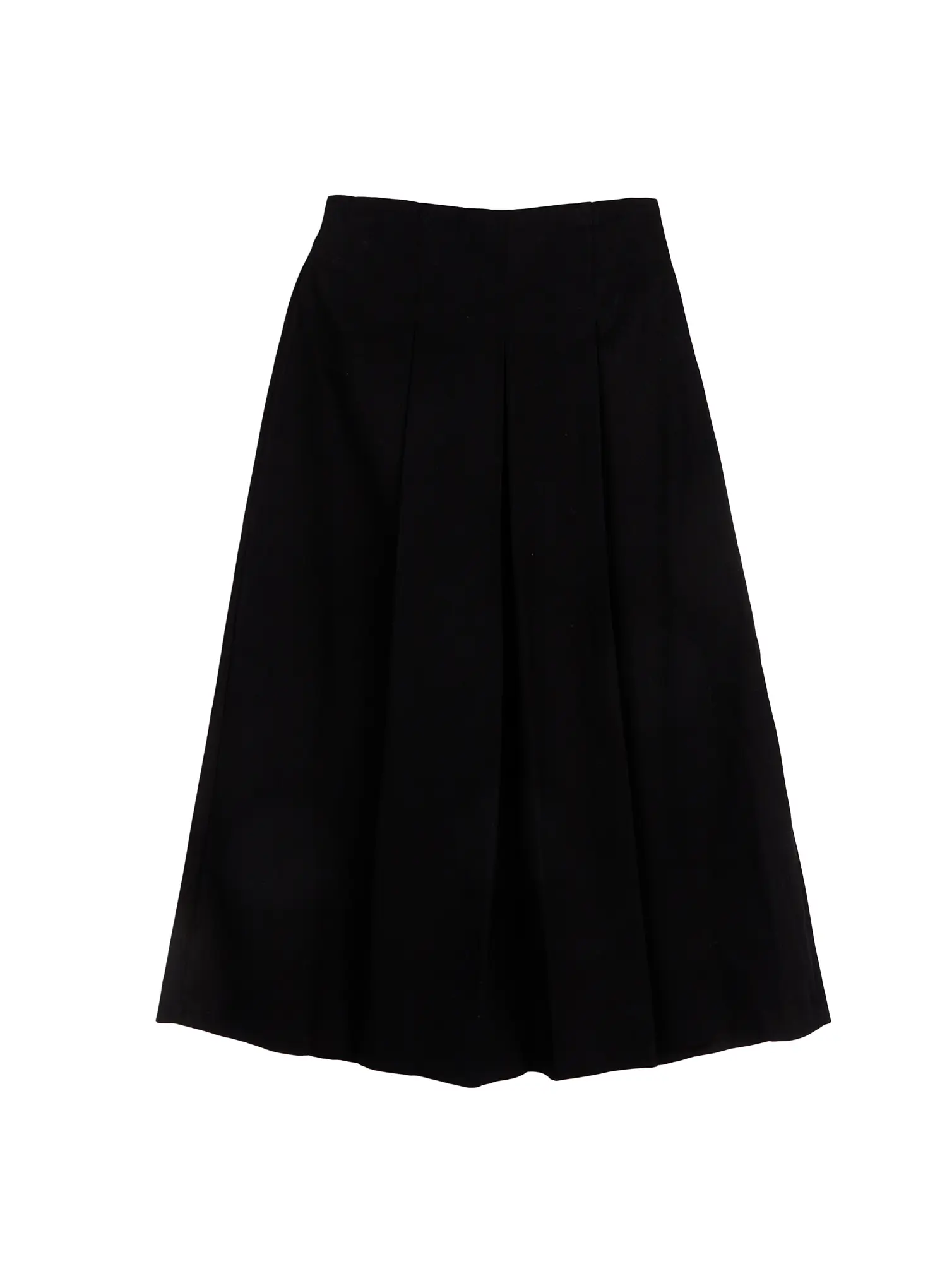 Elegant Pleated Flare Long Skirt F502 - Image 12