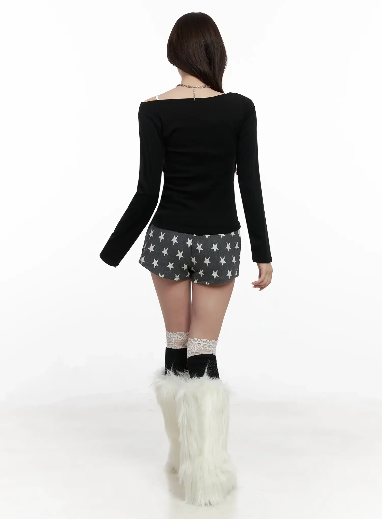 Elegant Shirred V-Neck Top IN514 - Image 9