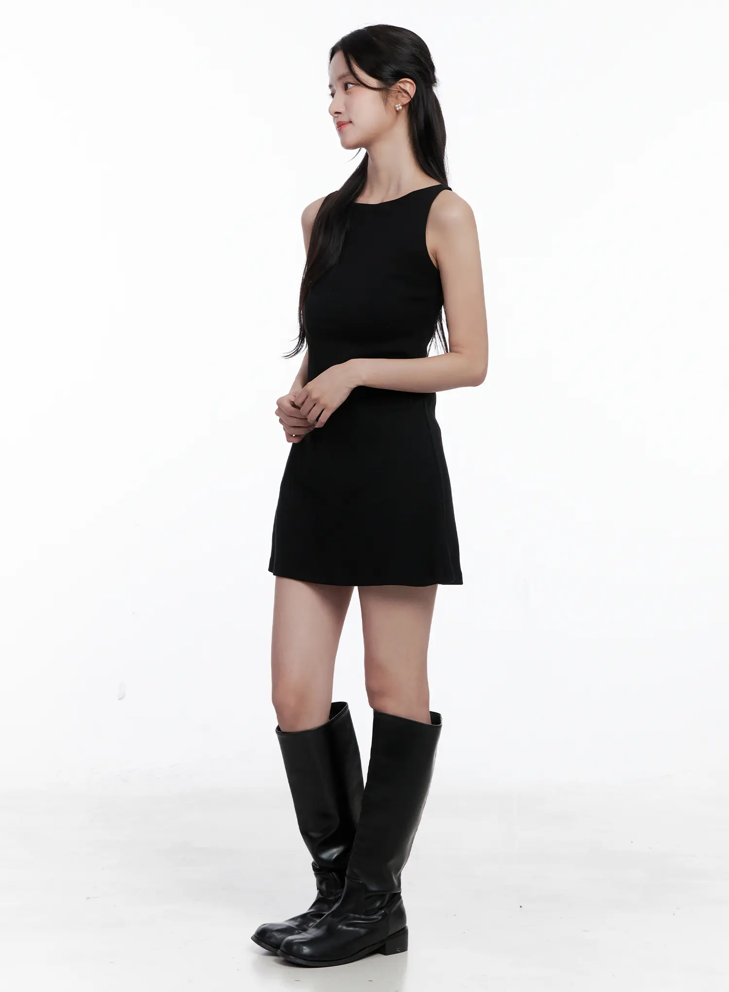 Elegant Sleeveless Mini Dress CS519 - Image 5