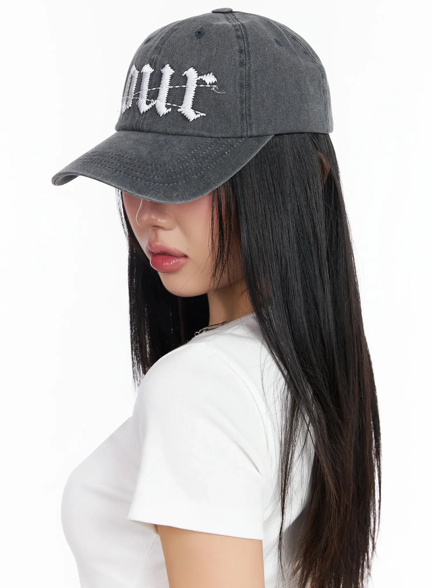 Embroidered Graphic Baseball Cap IA507 - Image 2