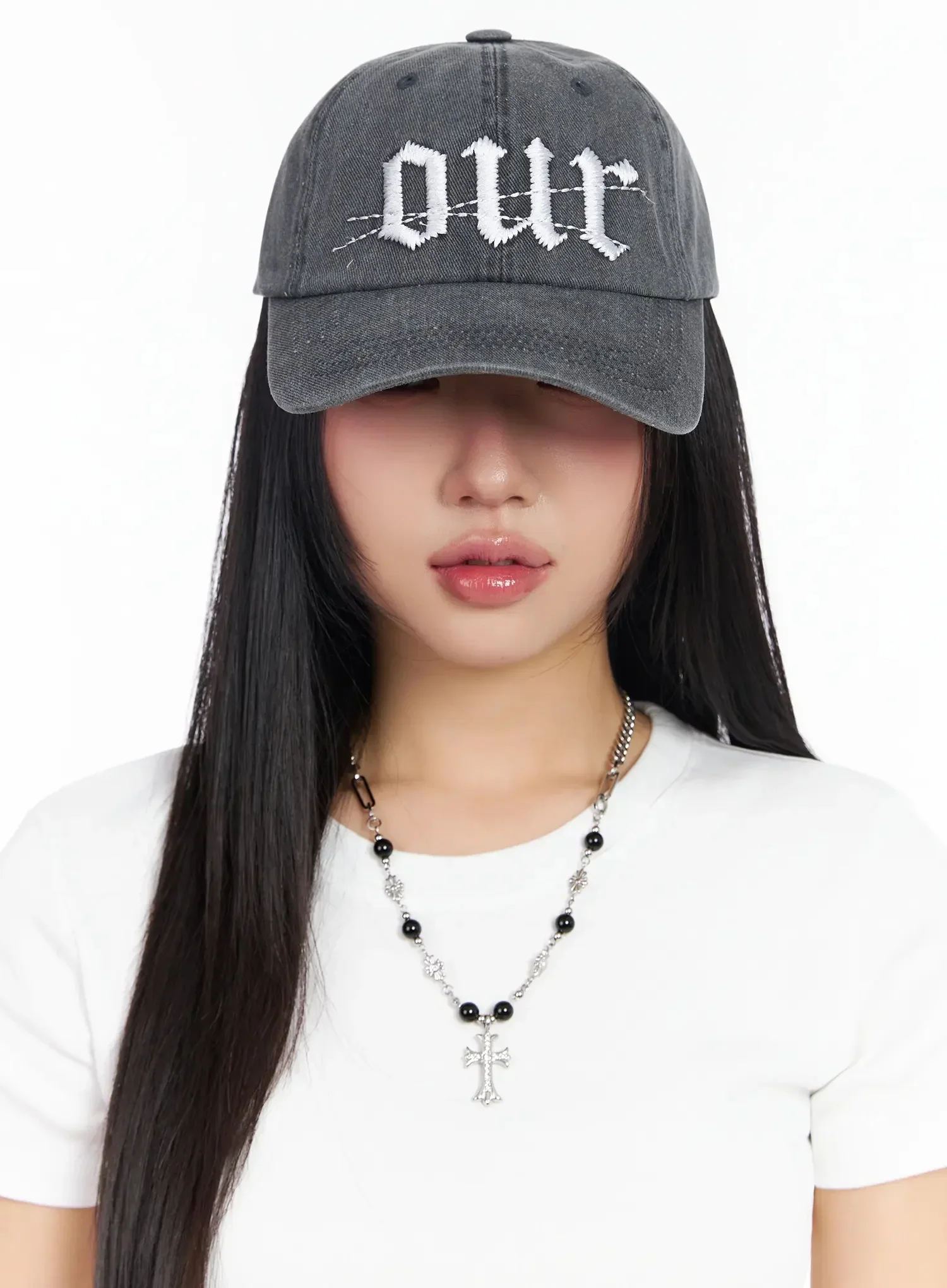 Embroidered Graphic Baseball Cap IA507 - Image 6