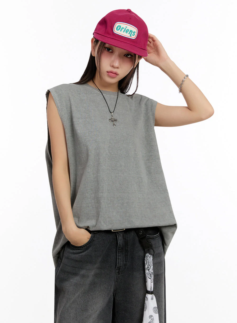 Embroidered Graphic Hat IU509 - Image 2