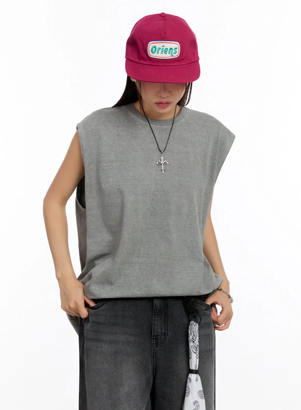 Embroidered Graphic Hat IU509 - Image 5