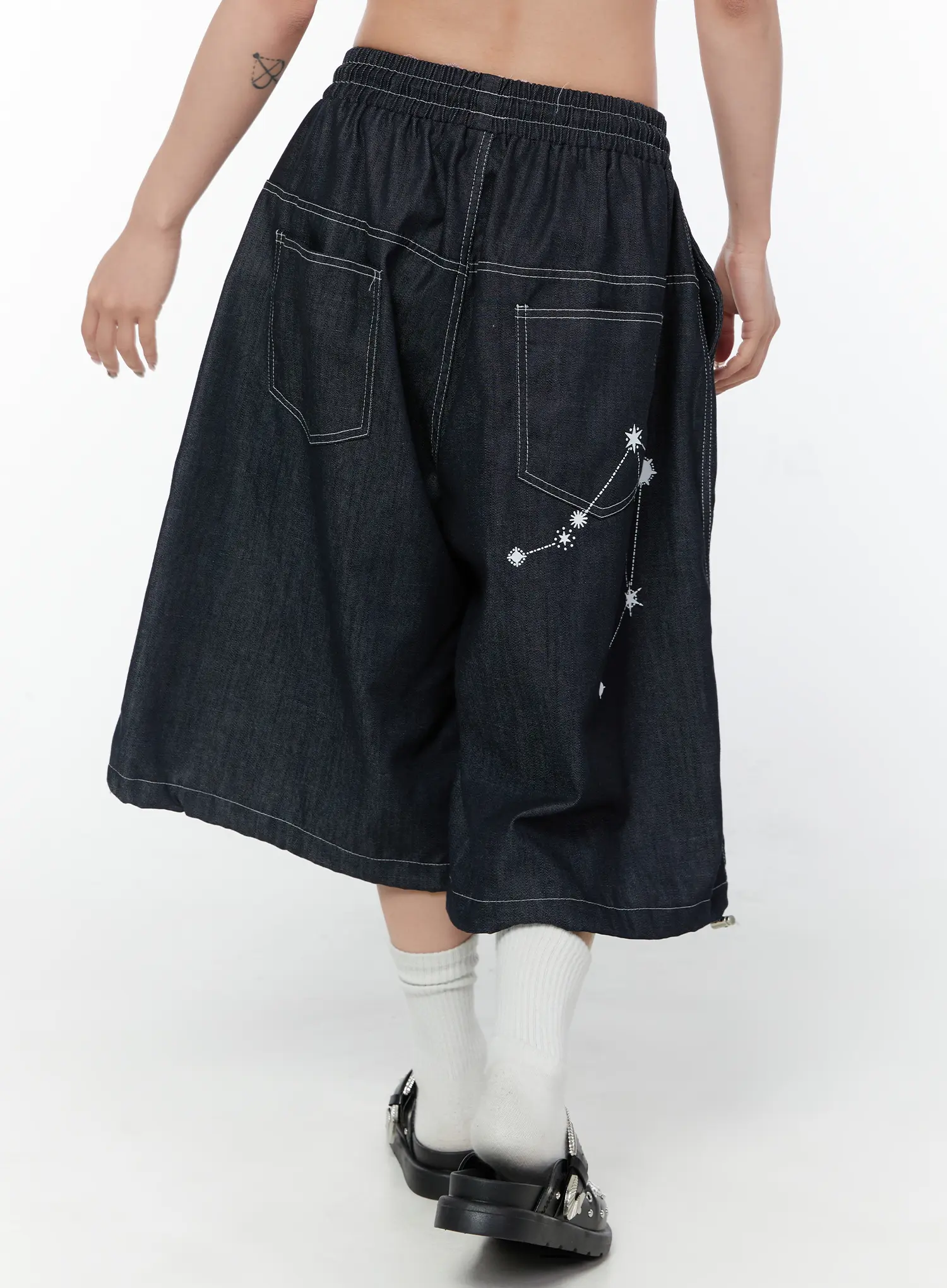 Embroidered Jorts CY515 - Image 2
