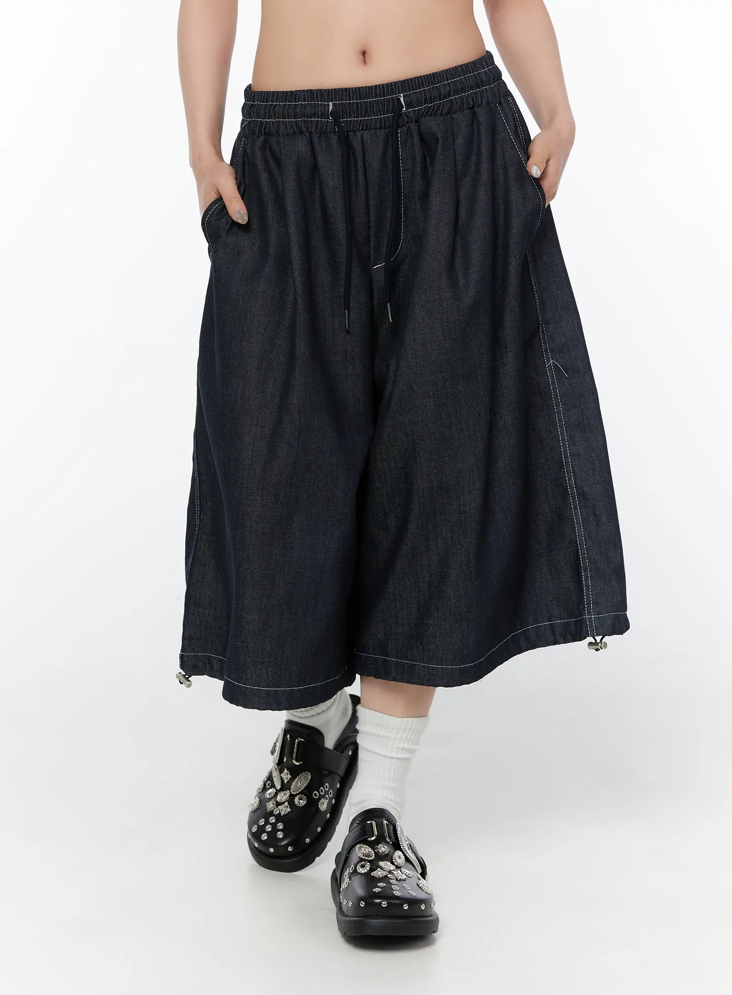 Embroidered Jorts CY515 - Image 4