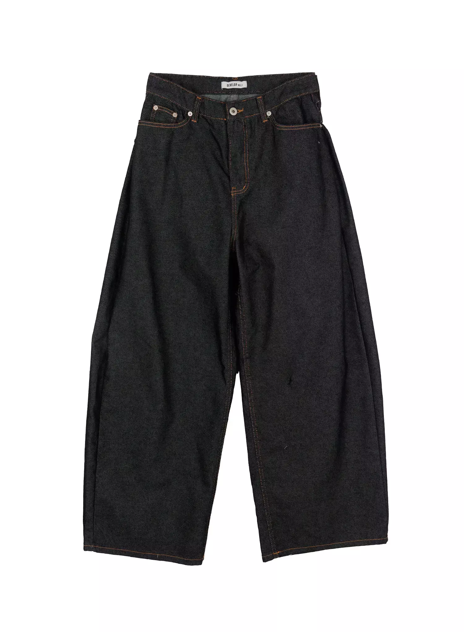 Emiko Wide Leg Buckle Jeans IM523 - Image 15