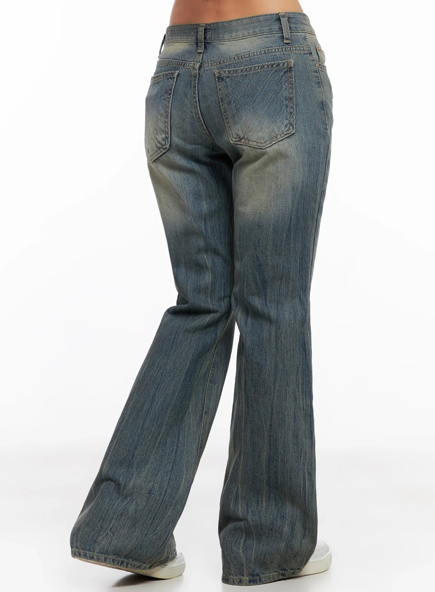 Emory High Waist Flared Jeans IG528 - Image 11