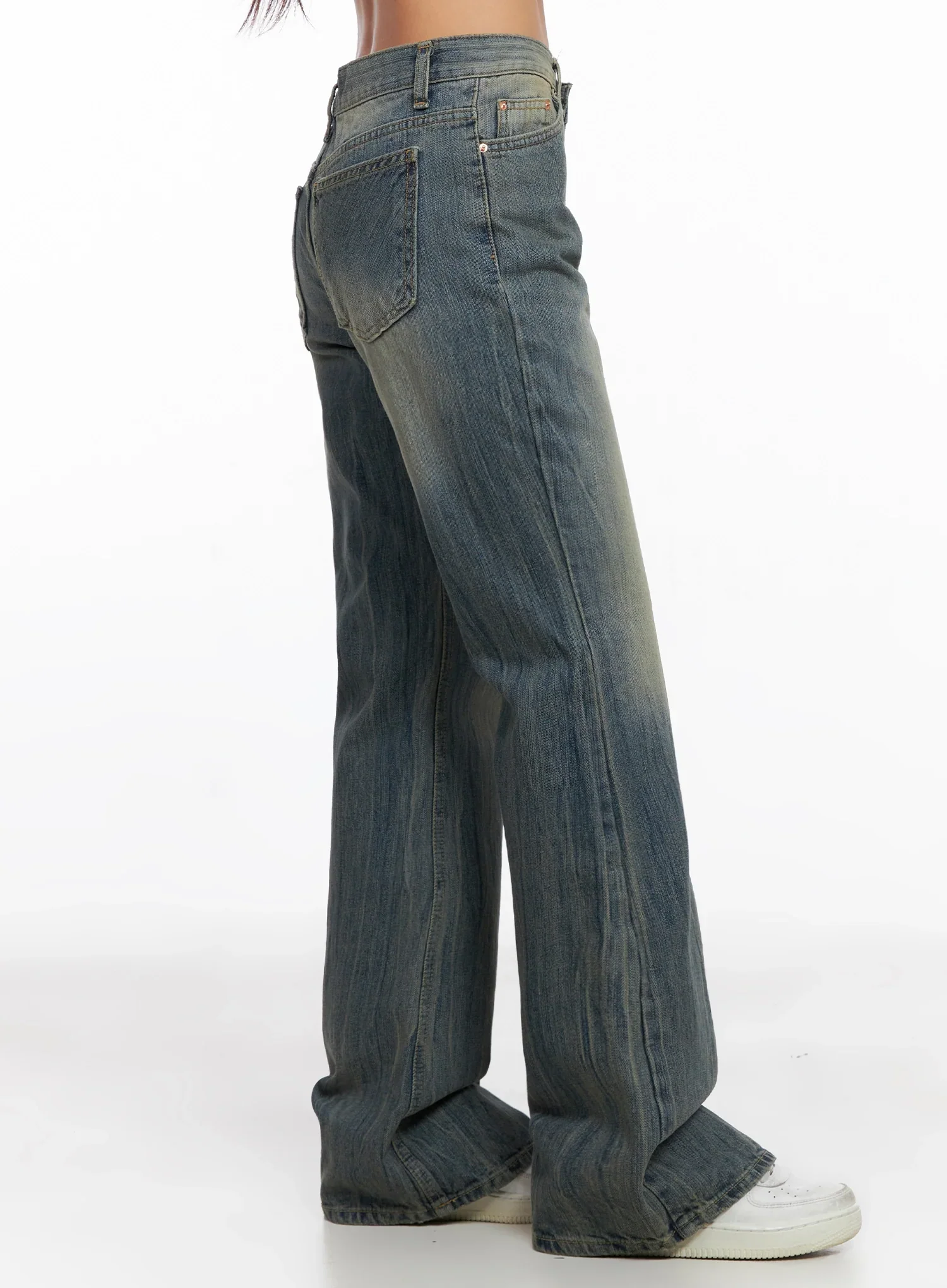 Emory High Waist Flared Jeans IG528 - Image 8