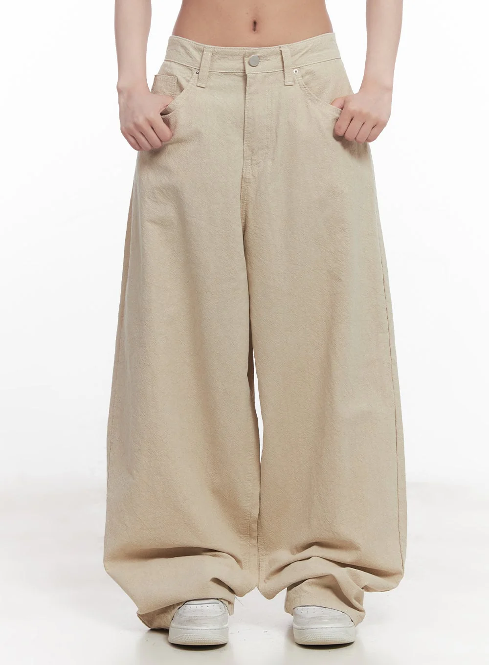 Essential Cotton Baggy Pants CY527
