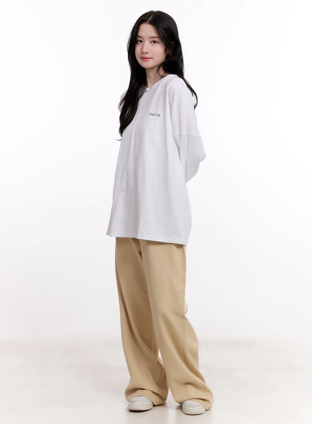 Essential Cotton Relaxed-Fit Pants CM527 - Image 4