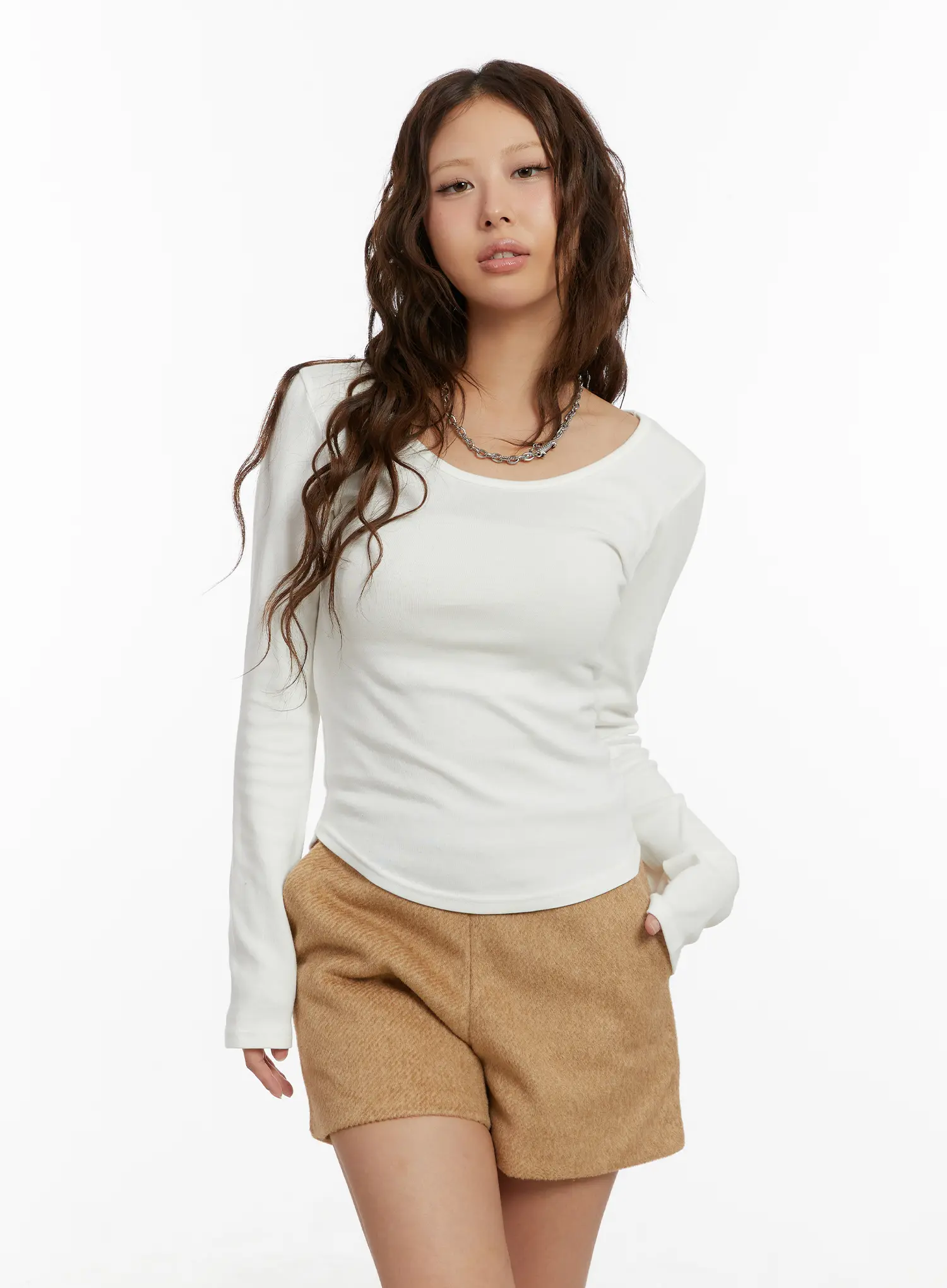 Essential Fleece-Lined Modal Top CD512 - Image 3