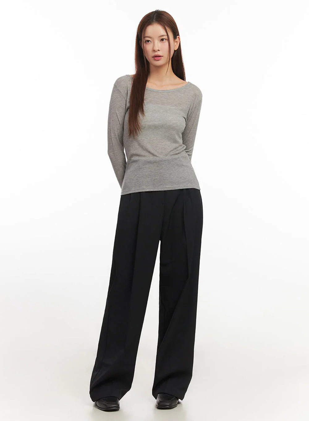 Essential Sheer Long-Sleeve Top IM524 - Image 6
