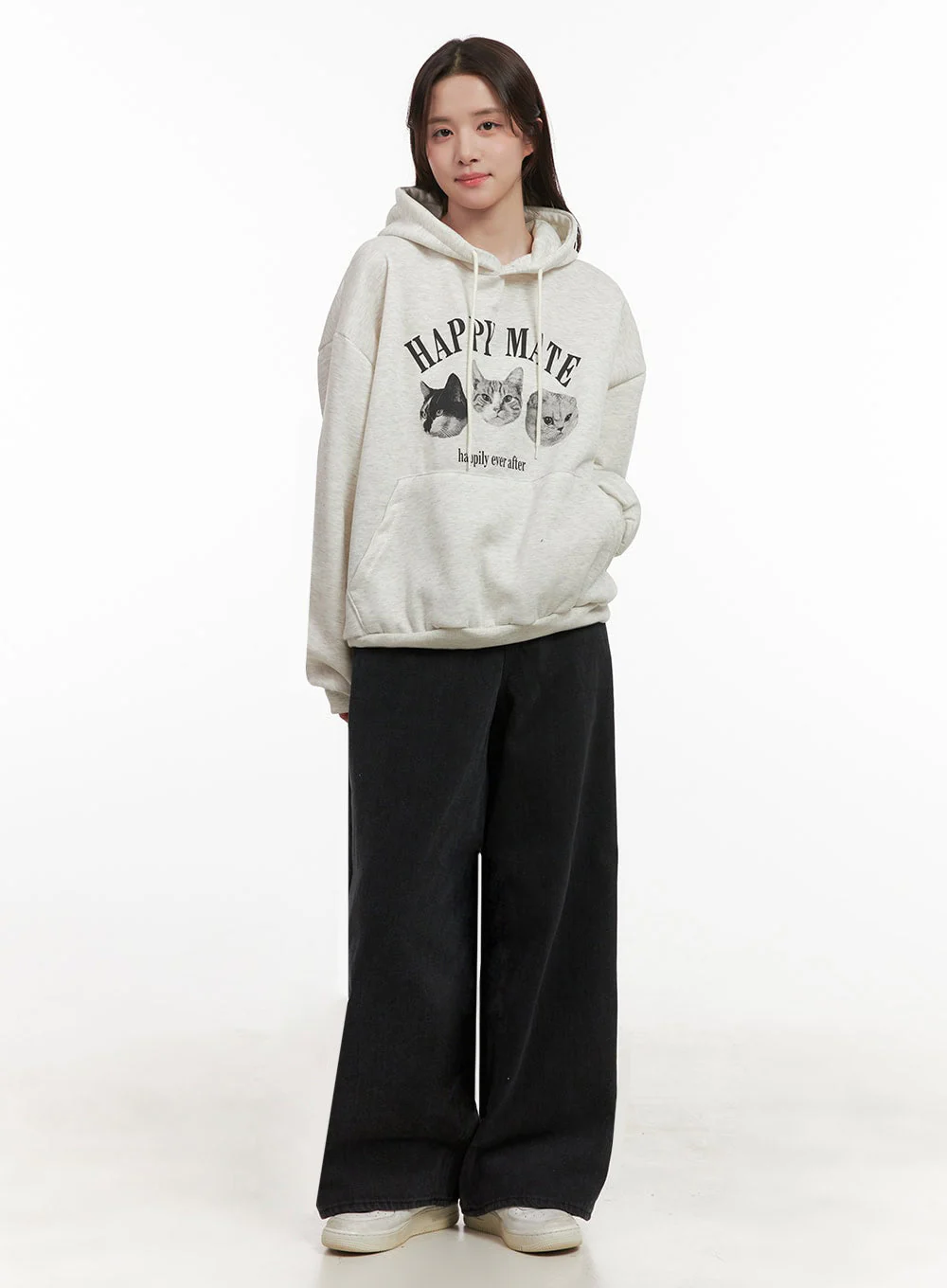 Essential Wide-Leg Pants IJ510 - Image 2