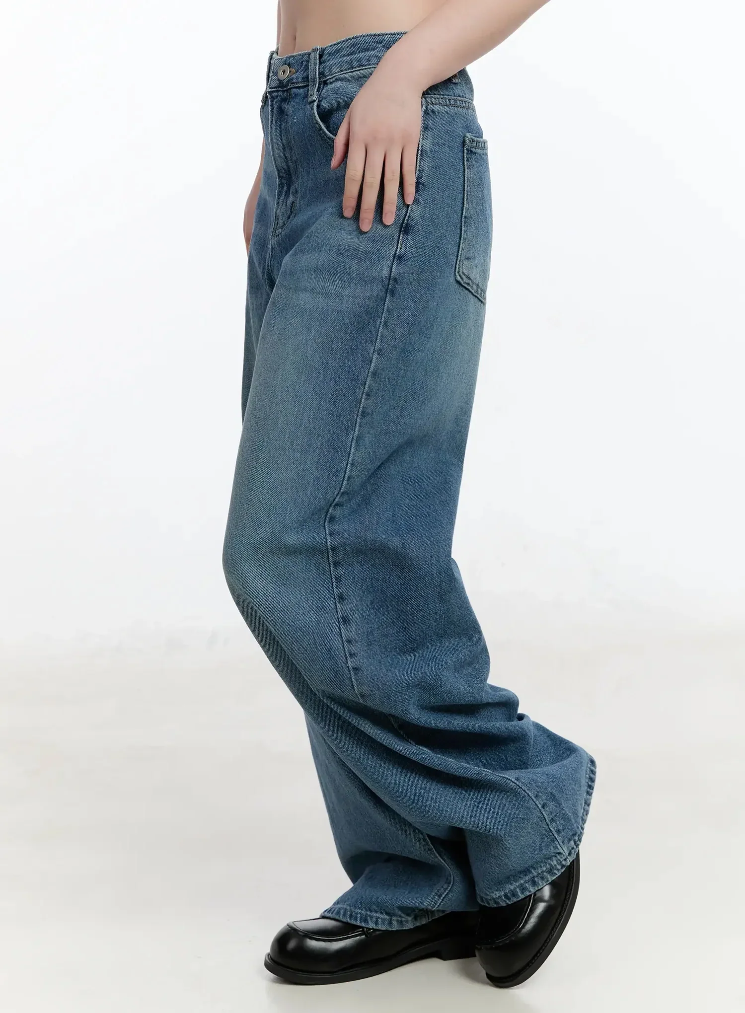 Fallon Classic Wide Leg Jeans IM519 - Image 14