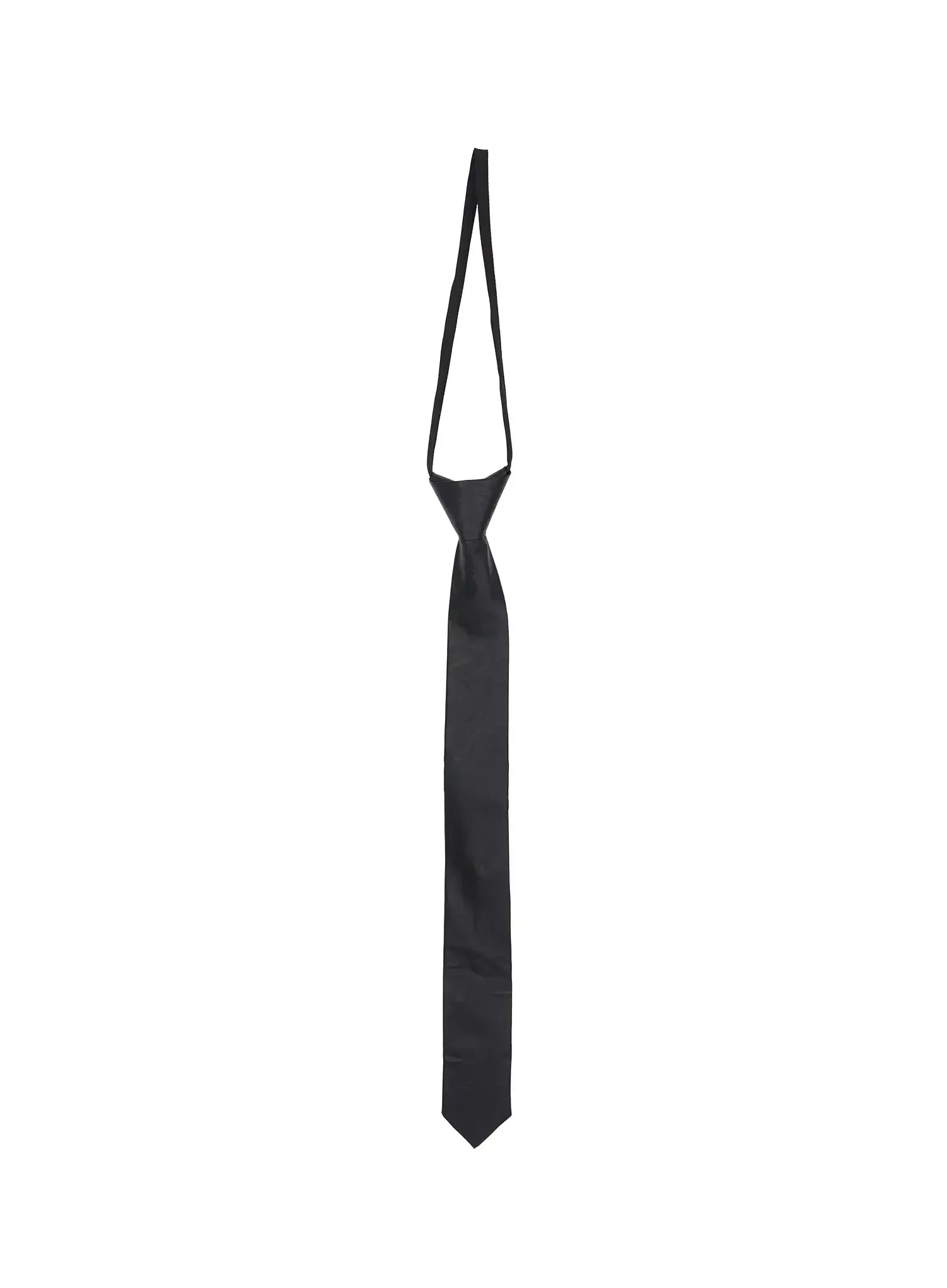Faux Leather Chic Neck Tie  IY515 - Image 7