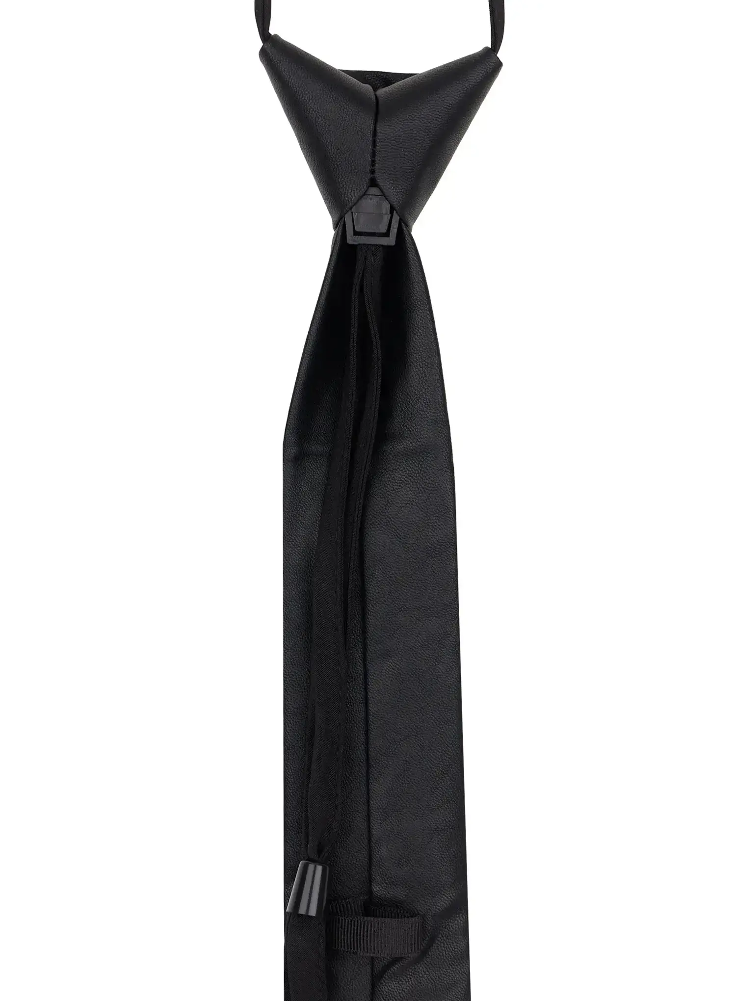 Faux Leather Chic Neck Tie  IY515 - Image 9