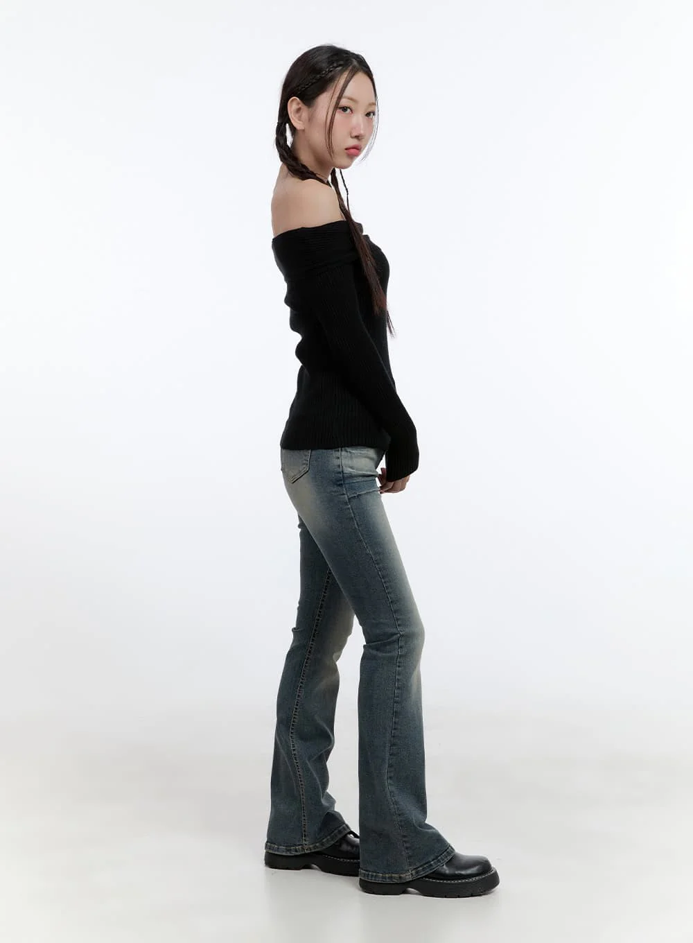 Fifi ClassicWash Bootcut Jeans CS410 - Image 3