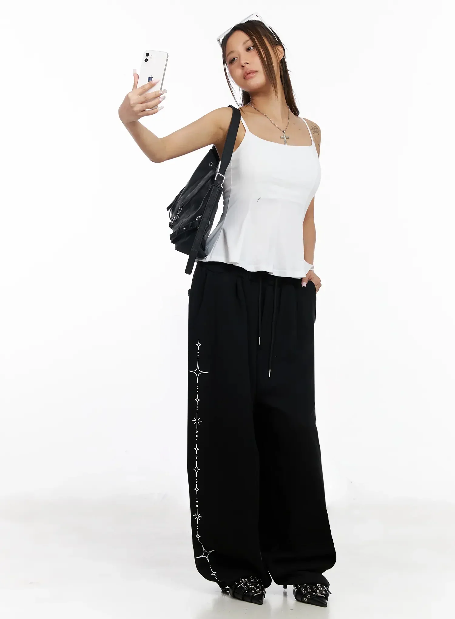 Flare Cami Peplum Top IY515 - Image 11