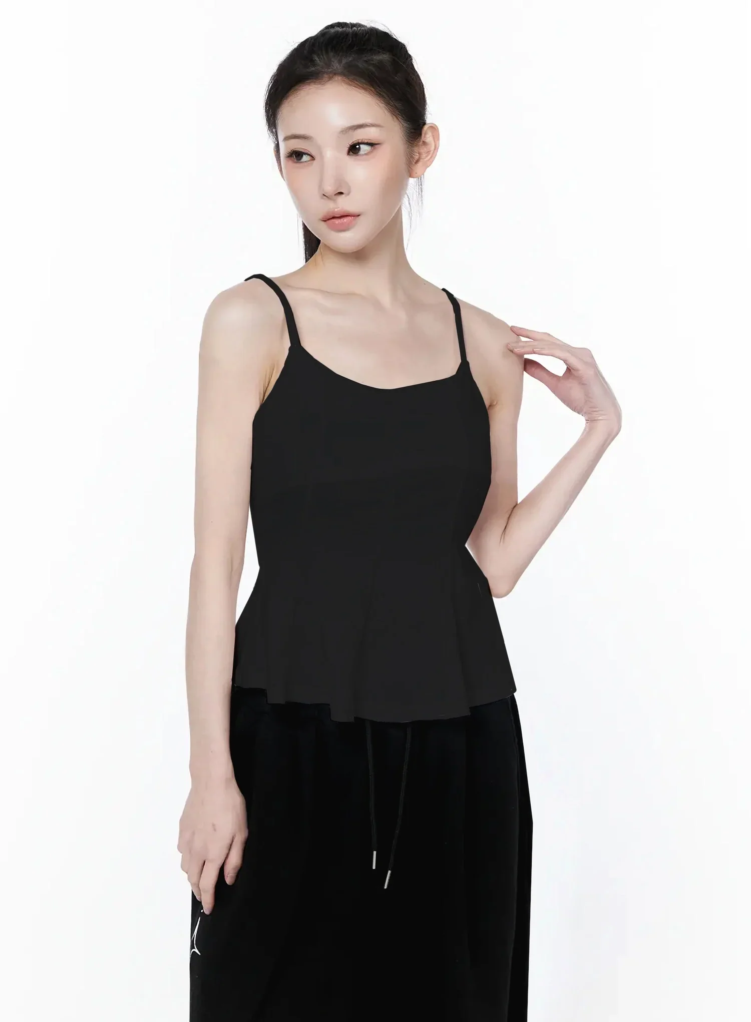 Flare Cami Peplum Top IY515 - Image 13